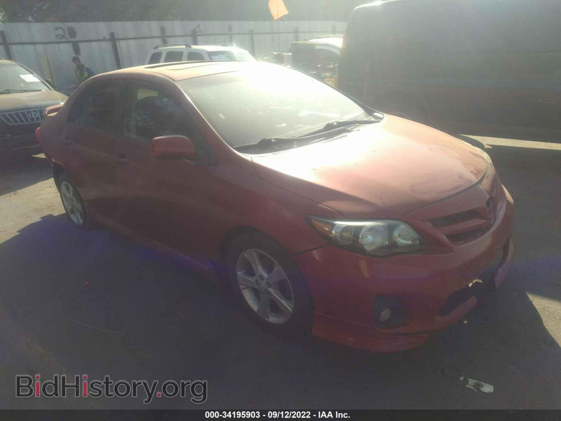 Фотография 2T1BU4EEXBC608447 - TOYOTA COROLLA 2011