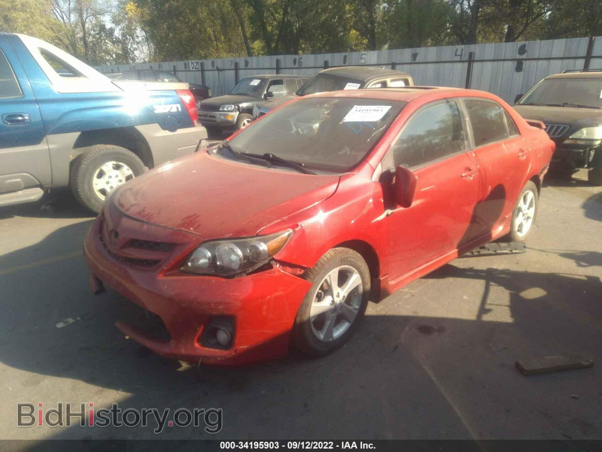 2011 TOYOTA COROLLA - VIN: 2T1BU4EEXBC608447 - Фото 2