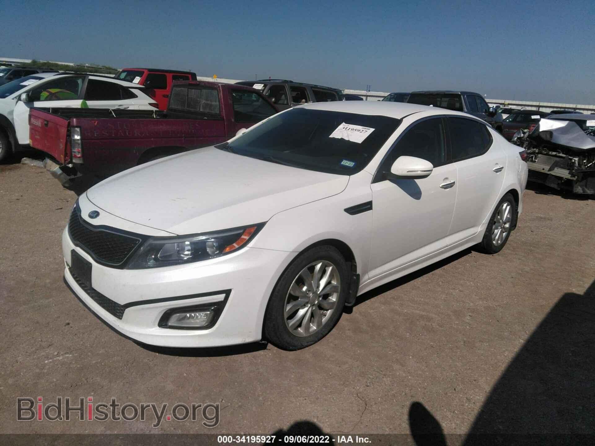 2015 KIA OPTIMA - VIN: 5XXGN4A78FG357033 - Фото 2