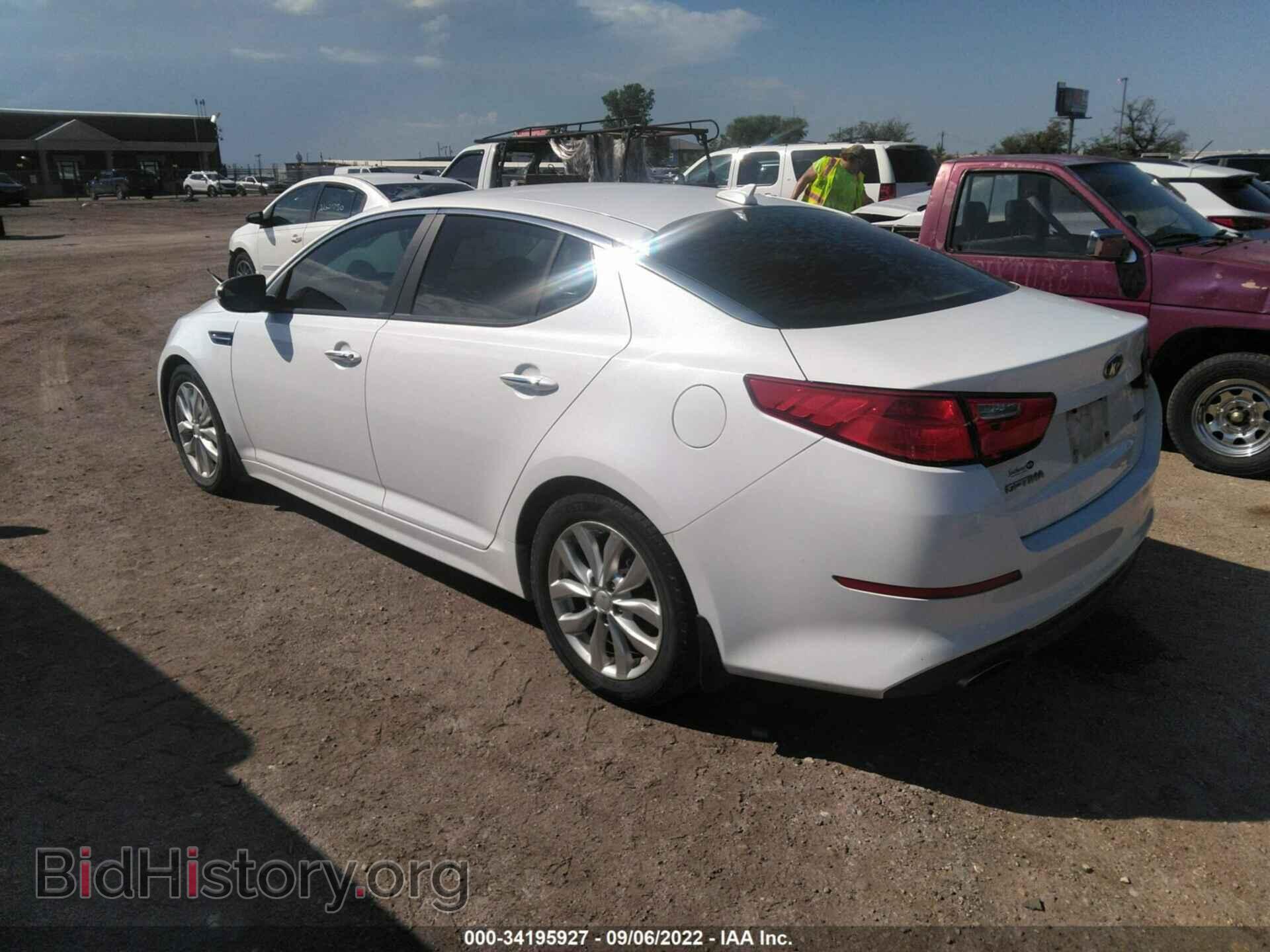 2015 KIA OPTIMA - VIN: 5XXGN4A78FG357033 - Фото 3