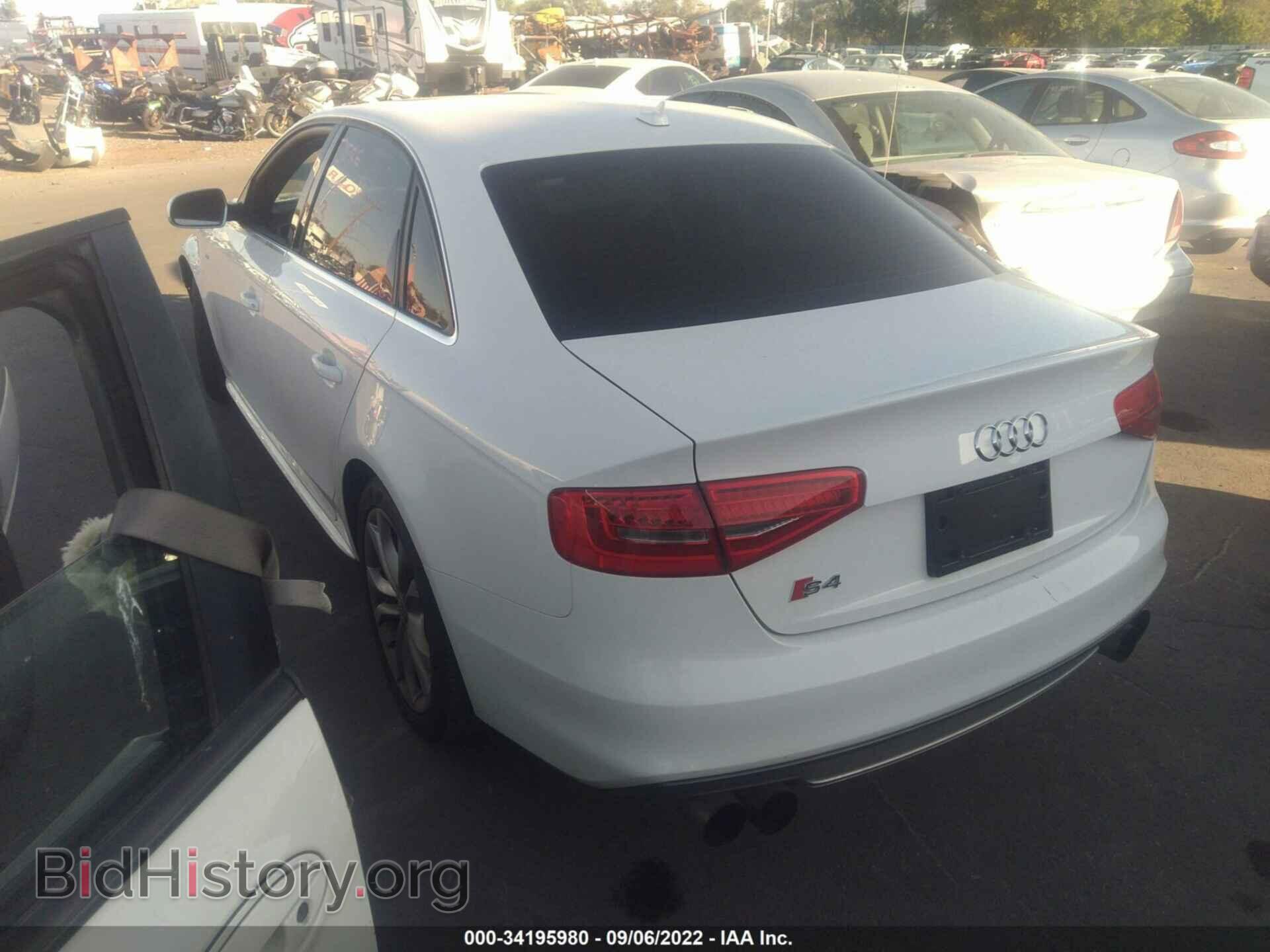 2013 AUDI S4 - VIN: WAUBGAFL8DA252541 - Фото 3
