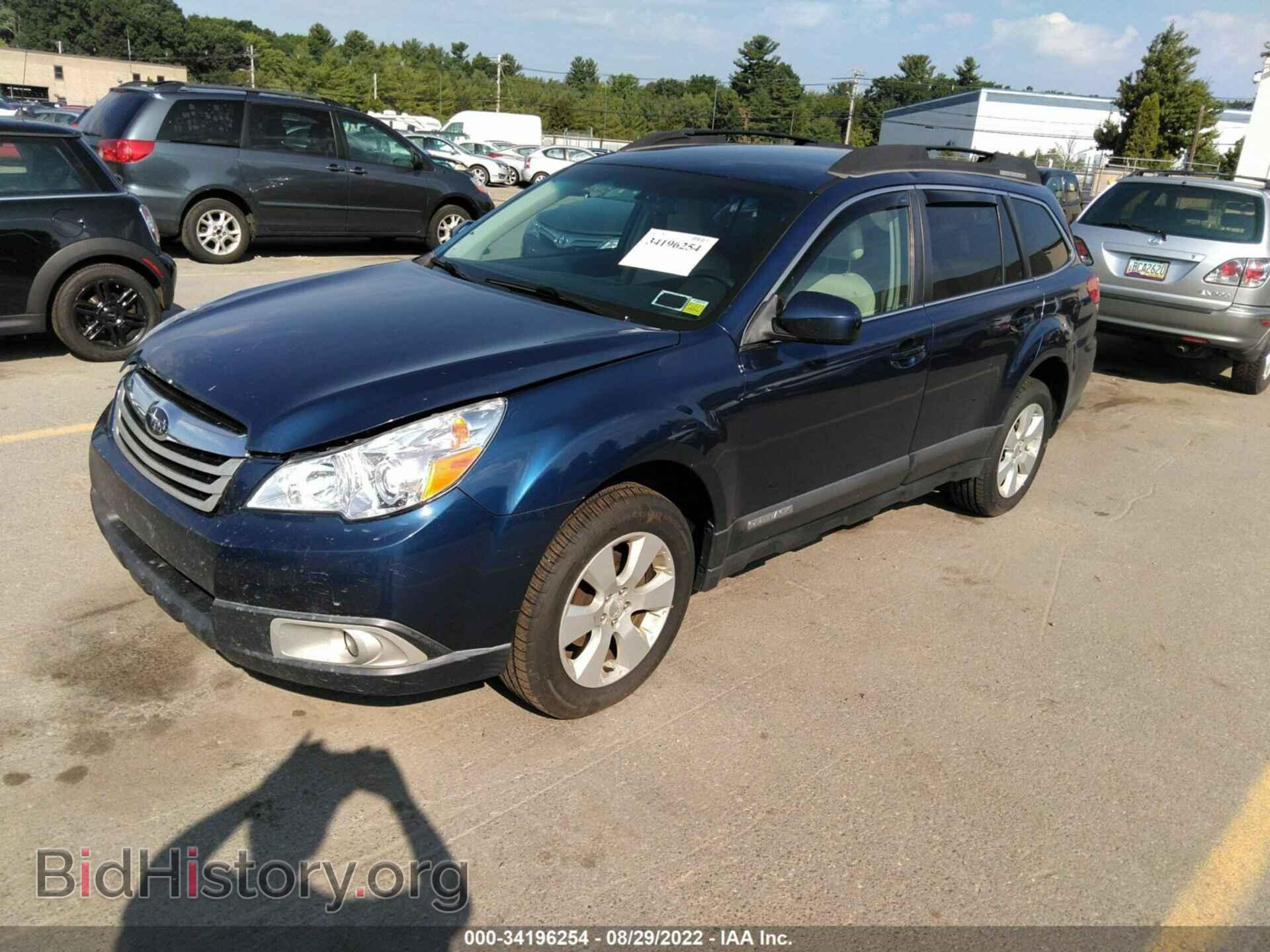 2011 SUBARU OUTBACK - VIN: 4S4BRBCC4B3354634 - Фото 2