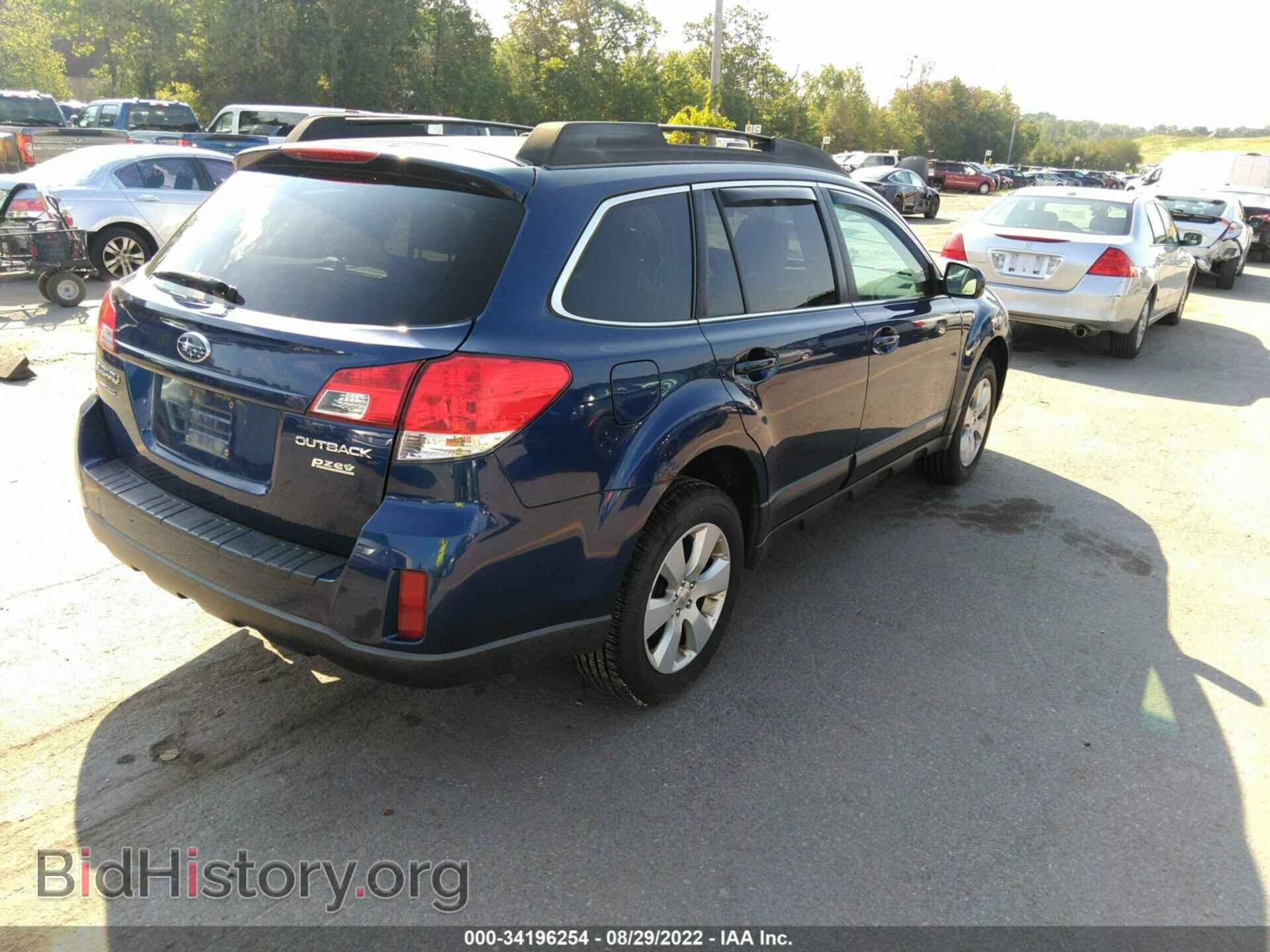 2011 SUBARU OUTBACK - VIN: 4S4BRBCC4B3354634 - Фото 4