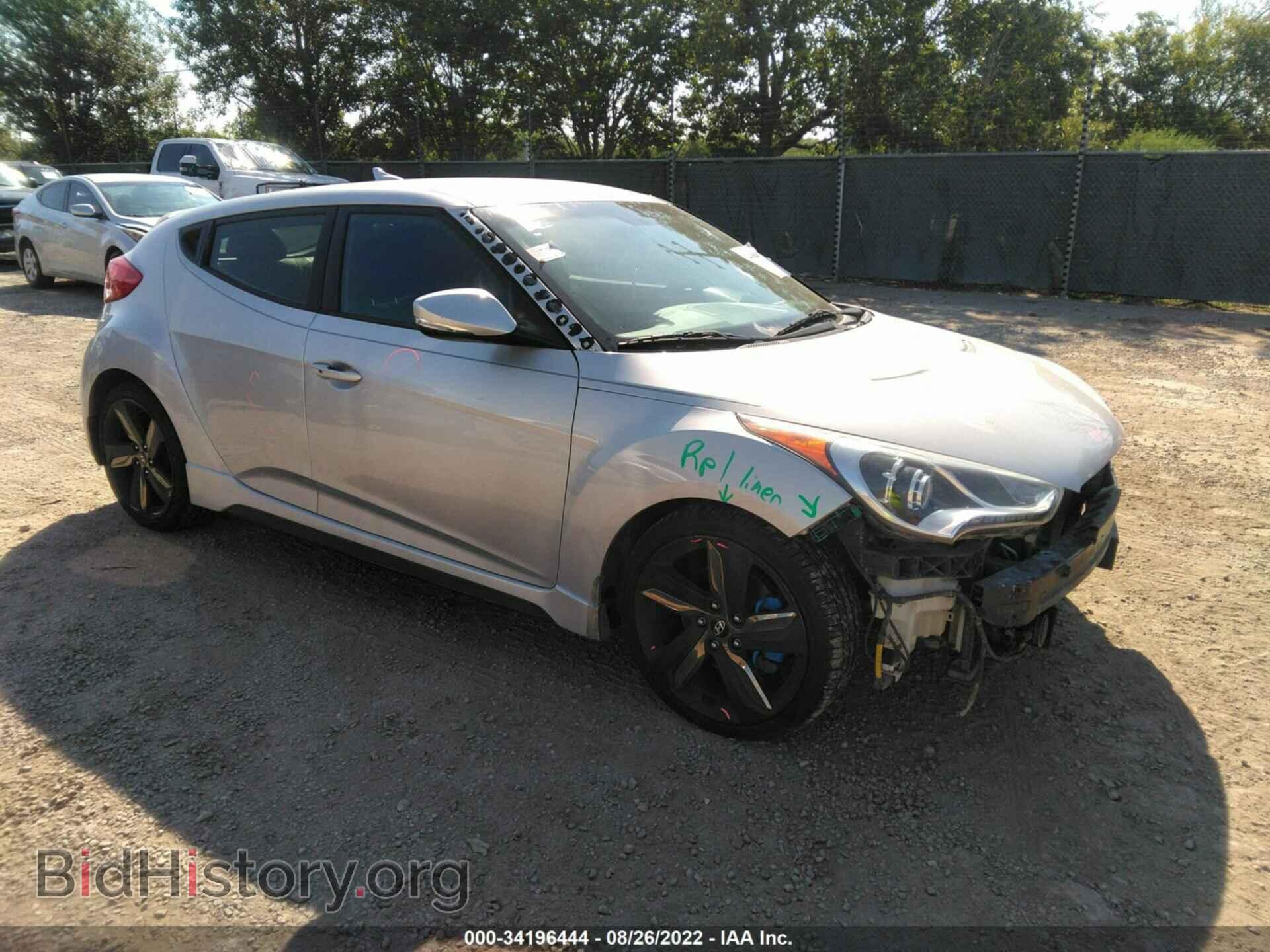Photo KMHTC6AE3FU237144 - HYUNDAI VELOSTER 2015