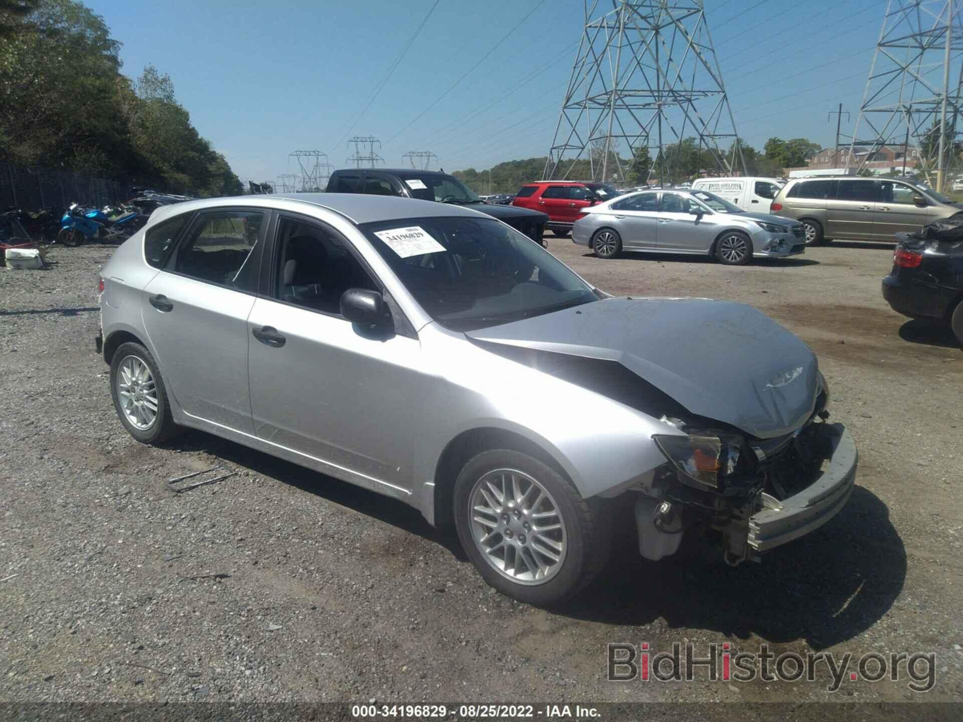 Photo JF1GH616X8G809009 - SUBARU IMPREZA WAGON 2008