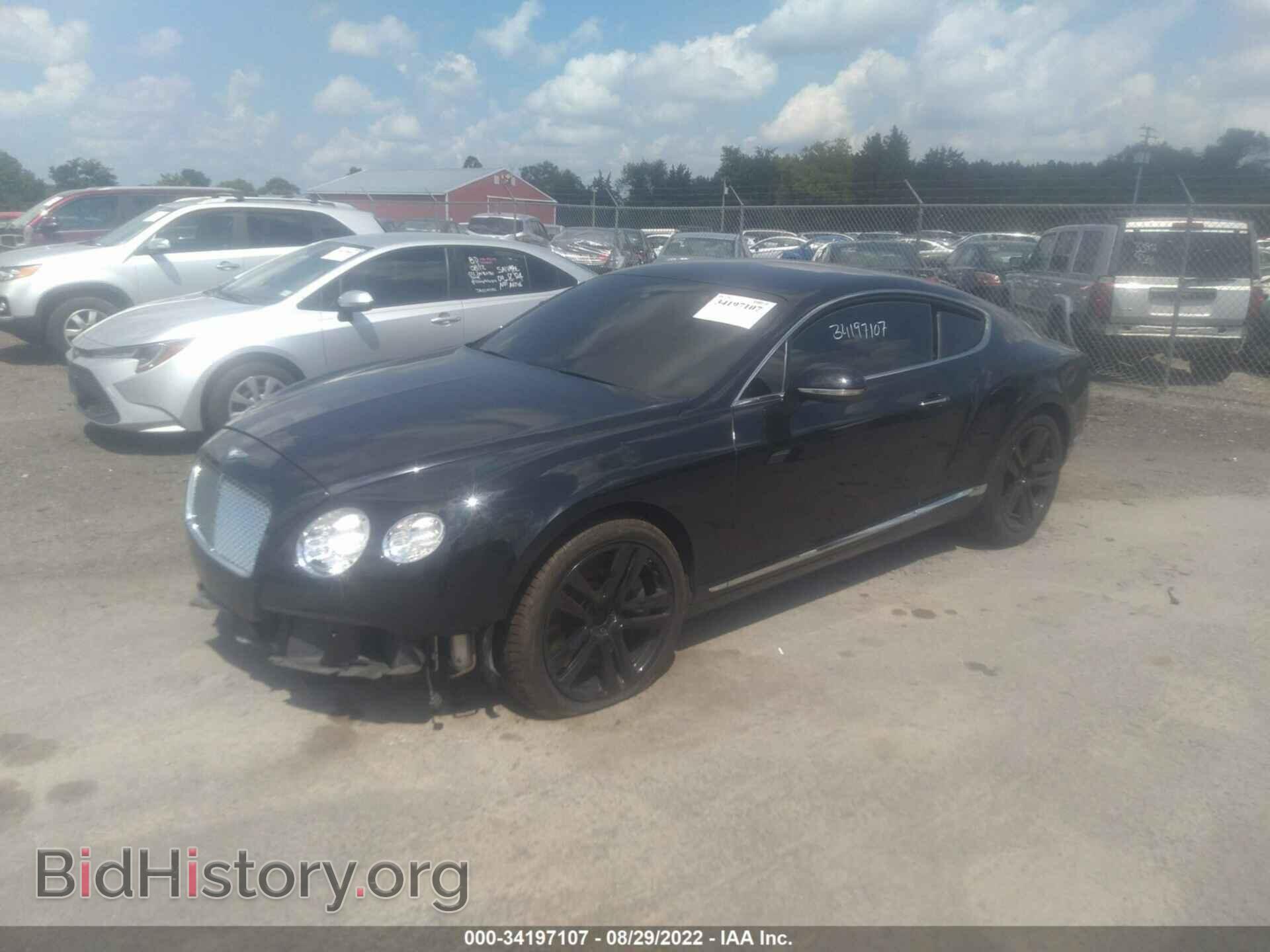 2012 BENTLEY CONTINENTAL GT - VIN: SCBFR7ZA4CC070451 - Фото 2