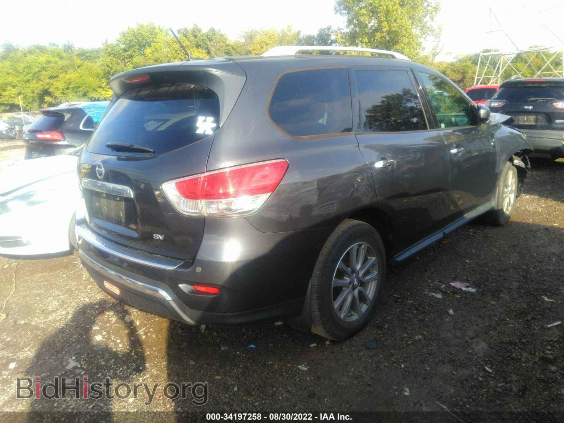 2014 NISSAN PATHFINDER - VIN: 5N1AR2MN6EC697896 - Фото 4