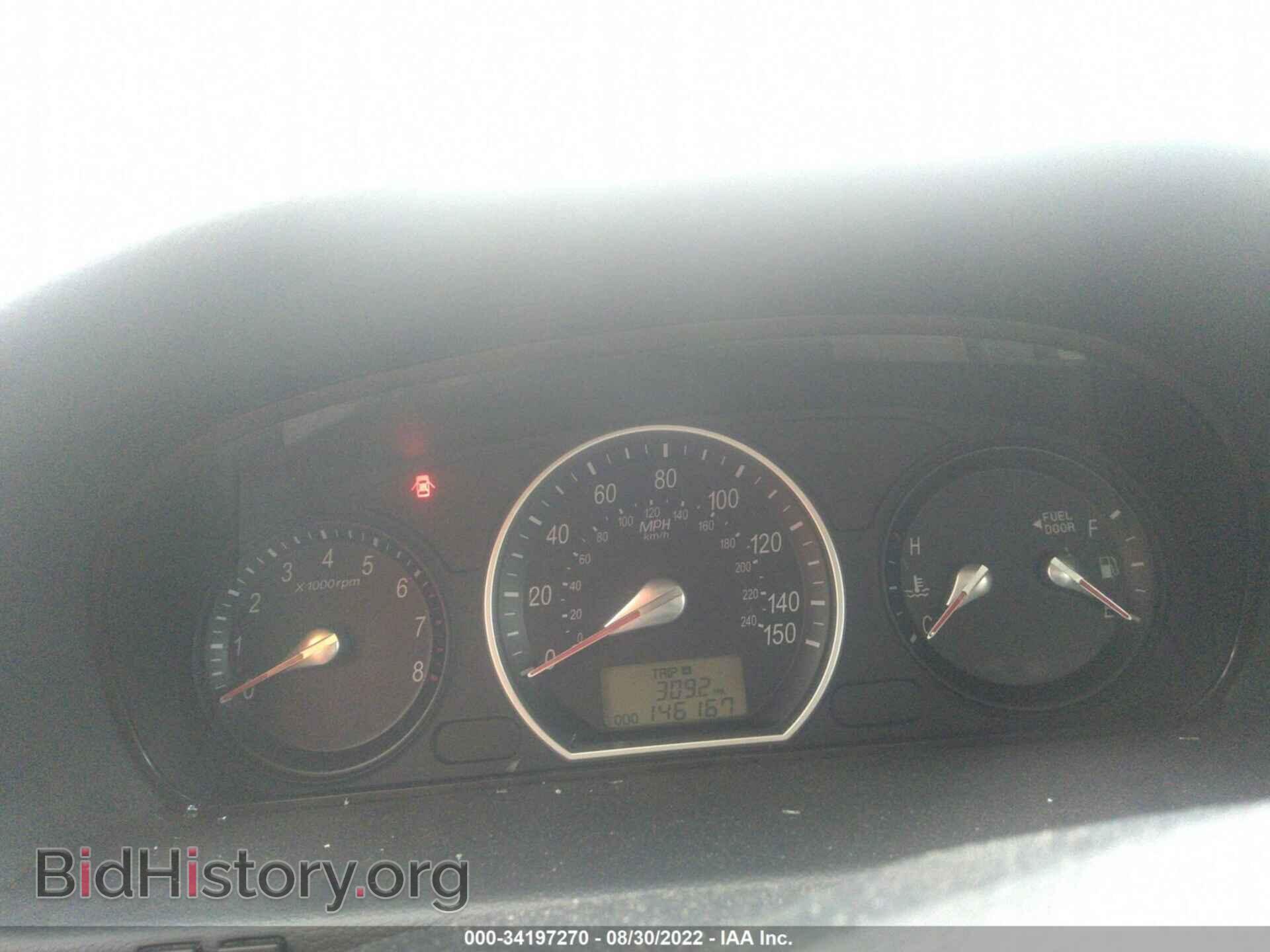 2006 HYUNDAI SONATA - VIN: KMHET46C96A083738 - Фото 7
