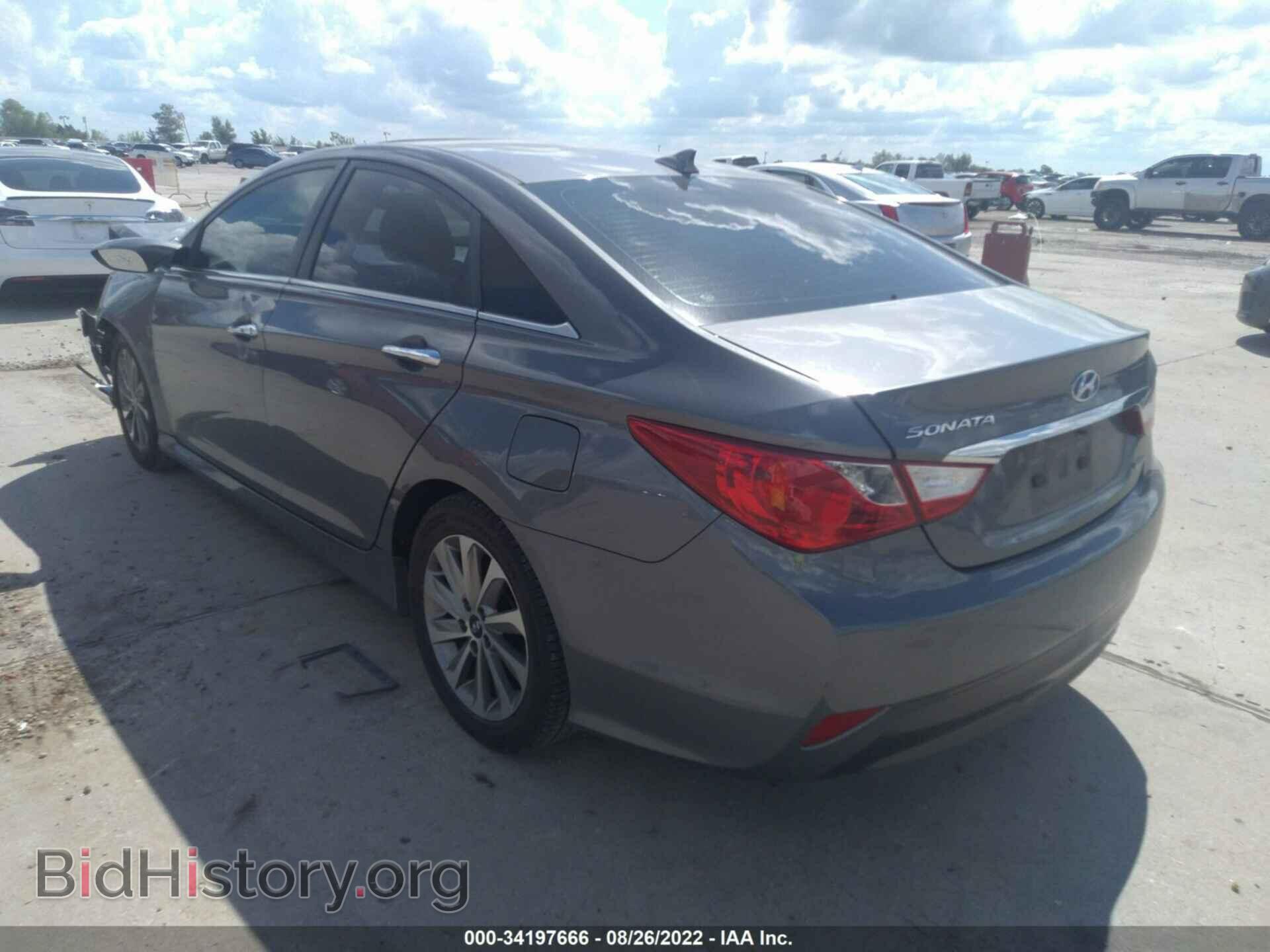 2014 HYUNDAI SONATA - VIN: 5NPEC4AC2EH807708 - Фото 3