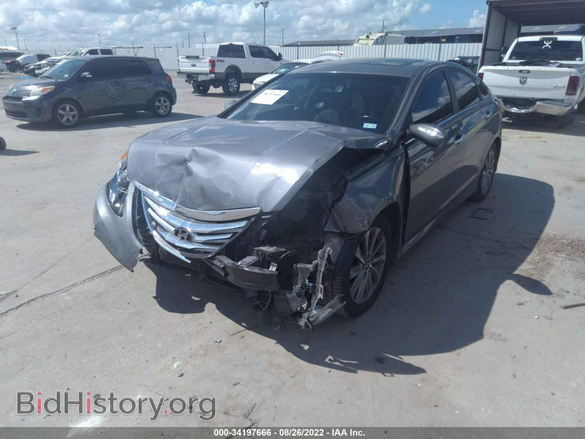 2014 HYUNDAI SONATA - VIN: 5NPEC4AC2EH807708 - Фото 6