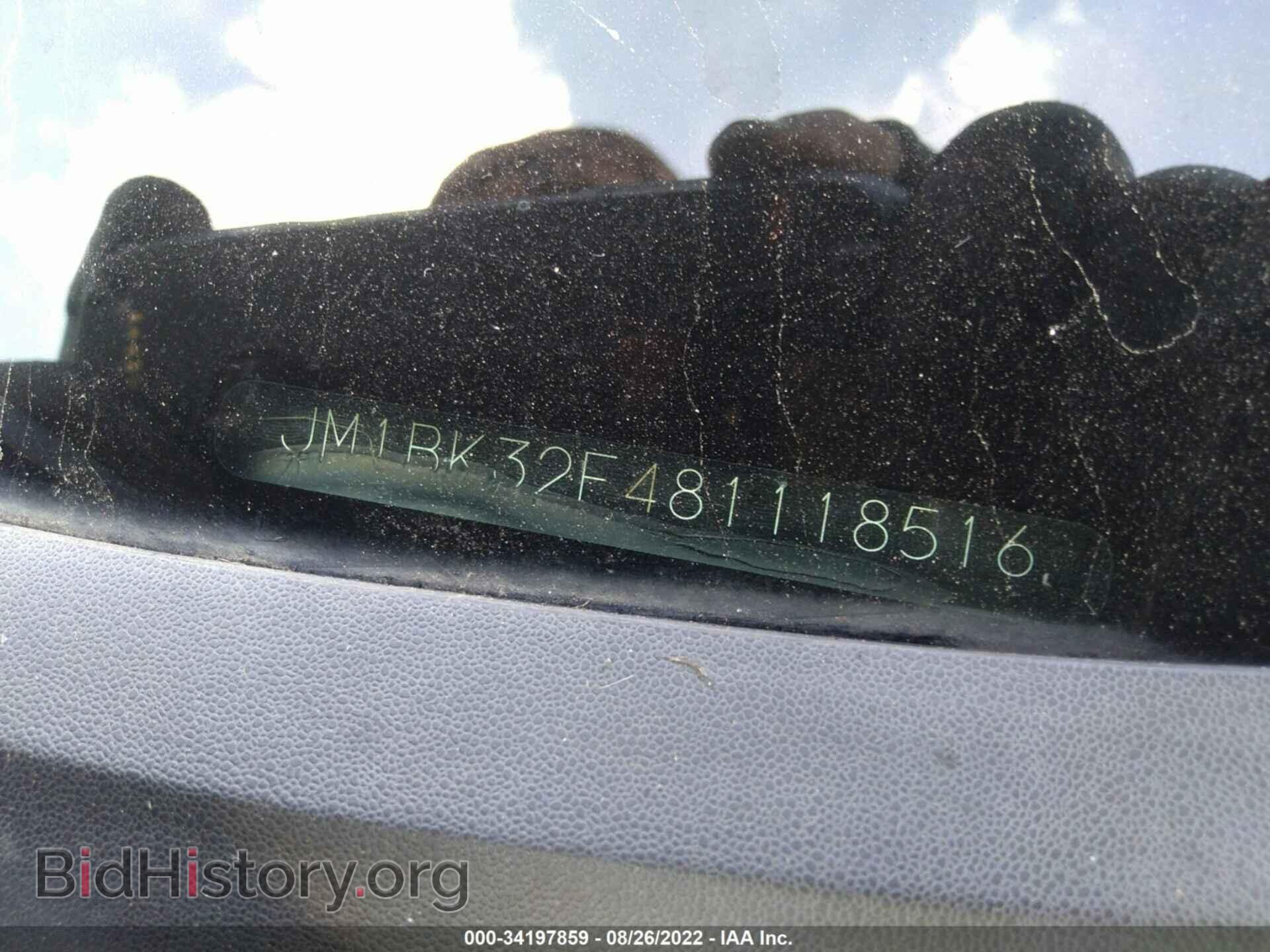 2008 MAZDA MAZDA3 - VIN: JM1BK32F481118516 - Фото 9