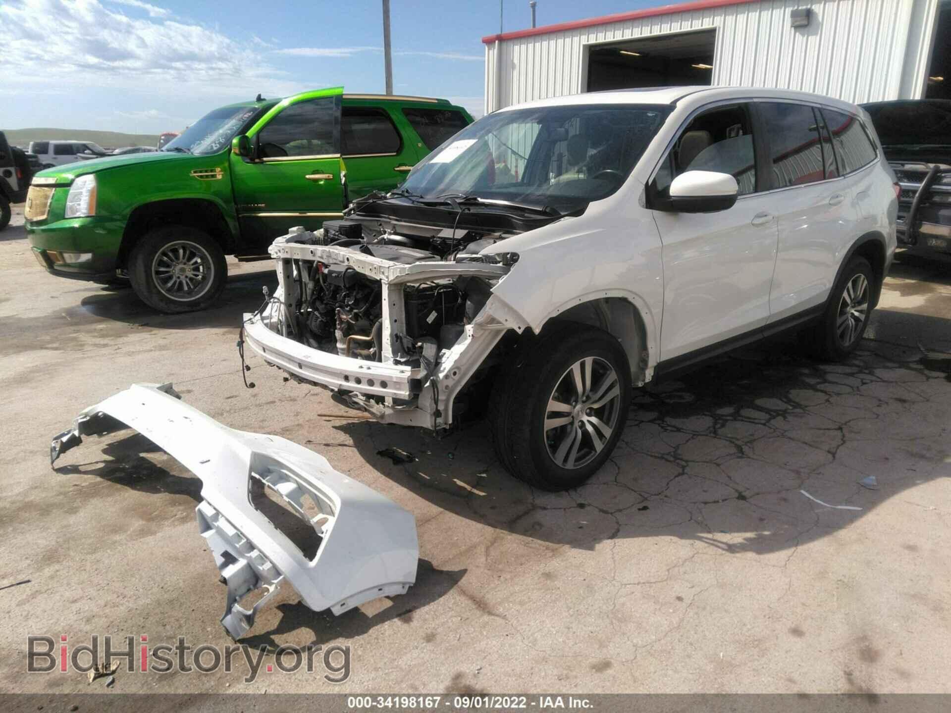2016 HONDA PILOT - VIN: 5FNYF6H87GB116175 - Фото 2