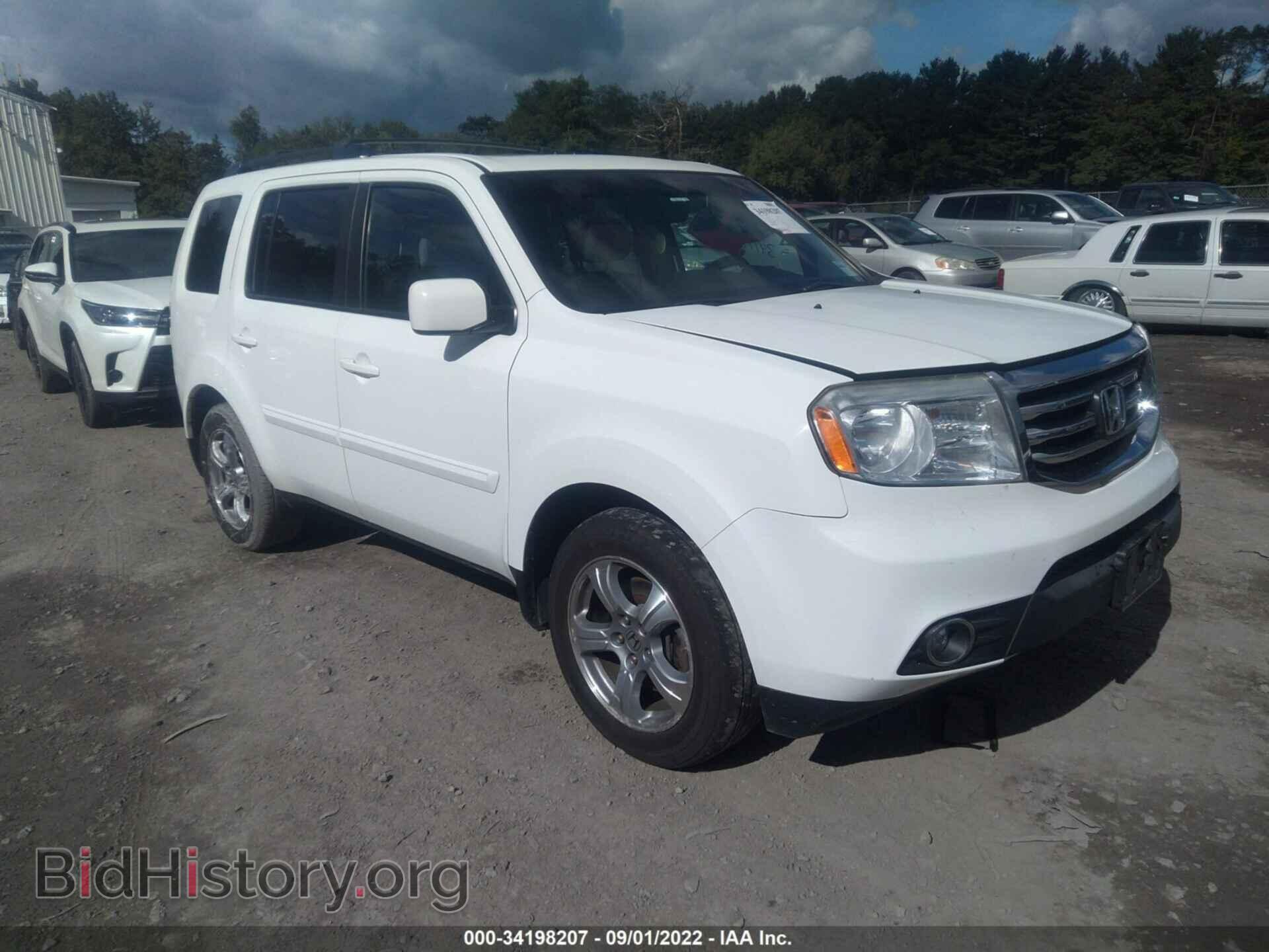 Фотография 5FNYF4H56DB063328 - HONDA PILOT 2013