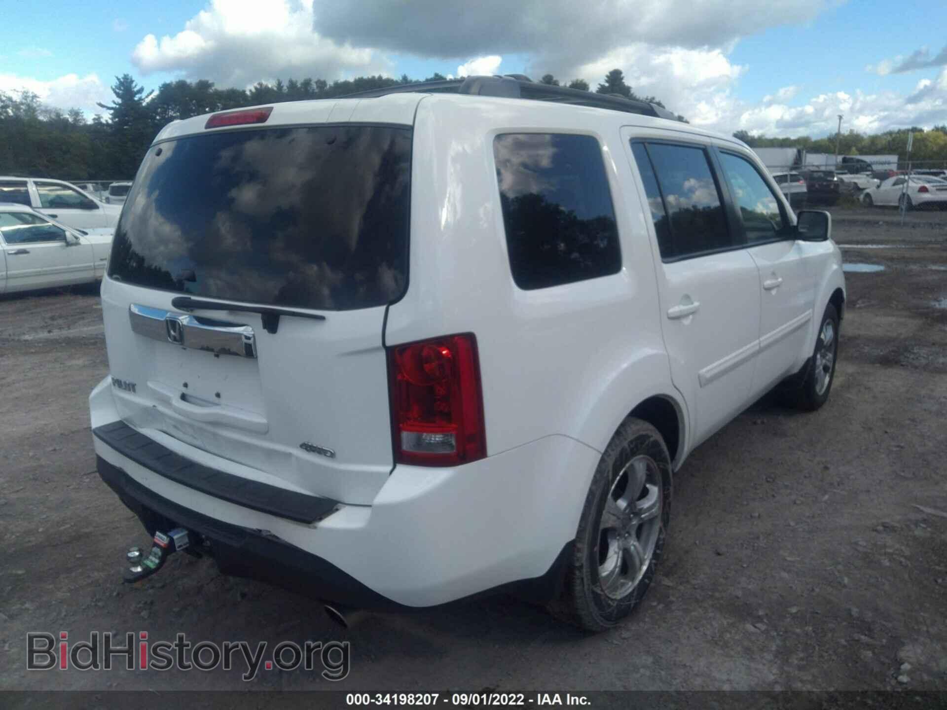 2013 HONDA PILOT - VIN: 5FNYF4H56DB063328 - Фото 4