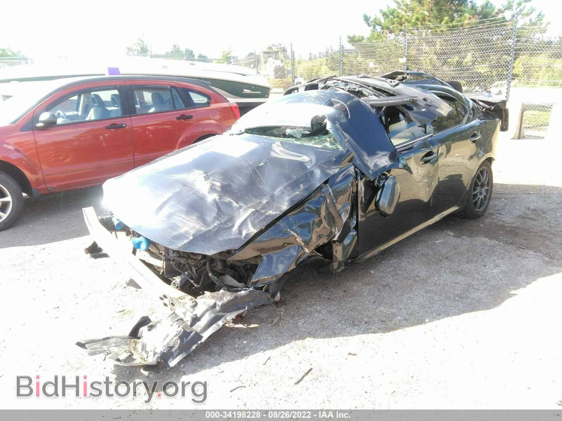2007 LEXUS IS 250 - VIN: JTHBK262872056000 - Фото 2
