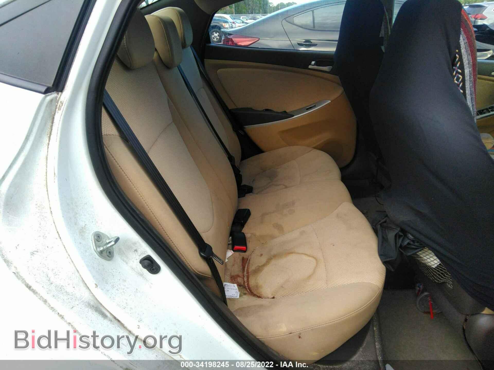 2013 HYUNDAI ACCENT - VIN: KMHCT4AE3DU387336 - Фото 8