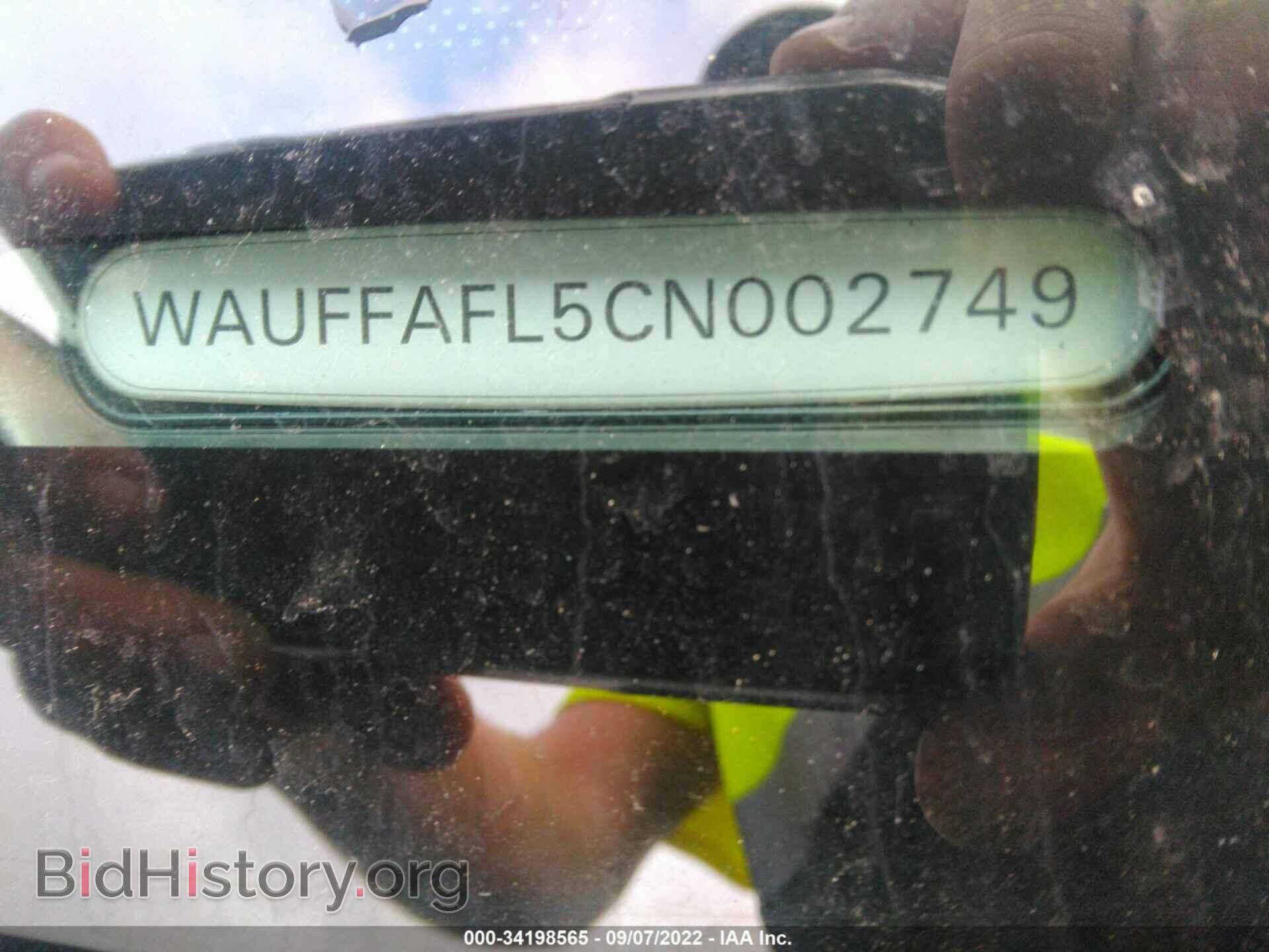 2012 AUDI A4 - VIN: WAUFFAFL5CN002749 - Фото 9
