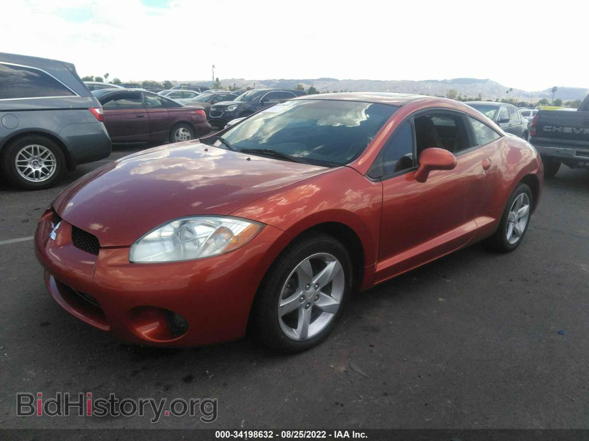 2008 MITSUBISHI ECLIPSE - VIN: 4A3AK24F08E011293 - Photo 2