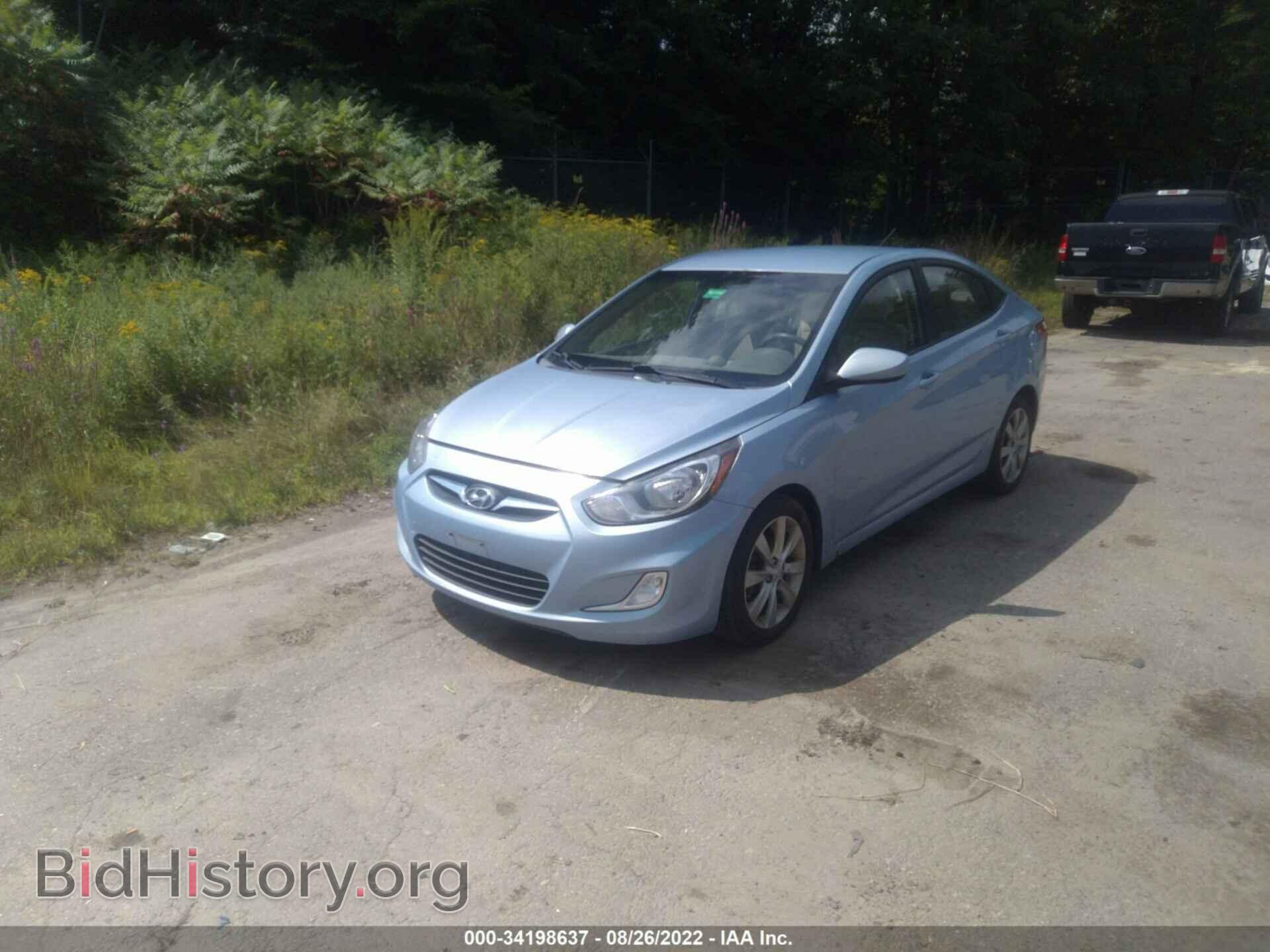 2012 HYUNDAI ACCENT - VIN: KMHCU4AE3CU237495 - Фото 2