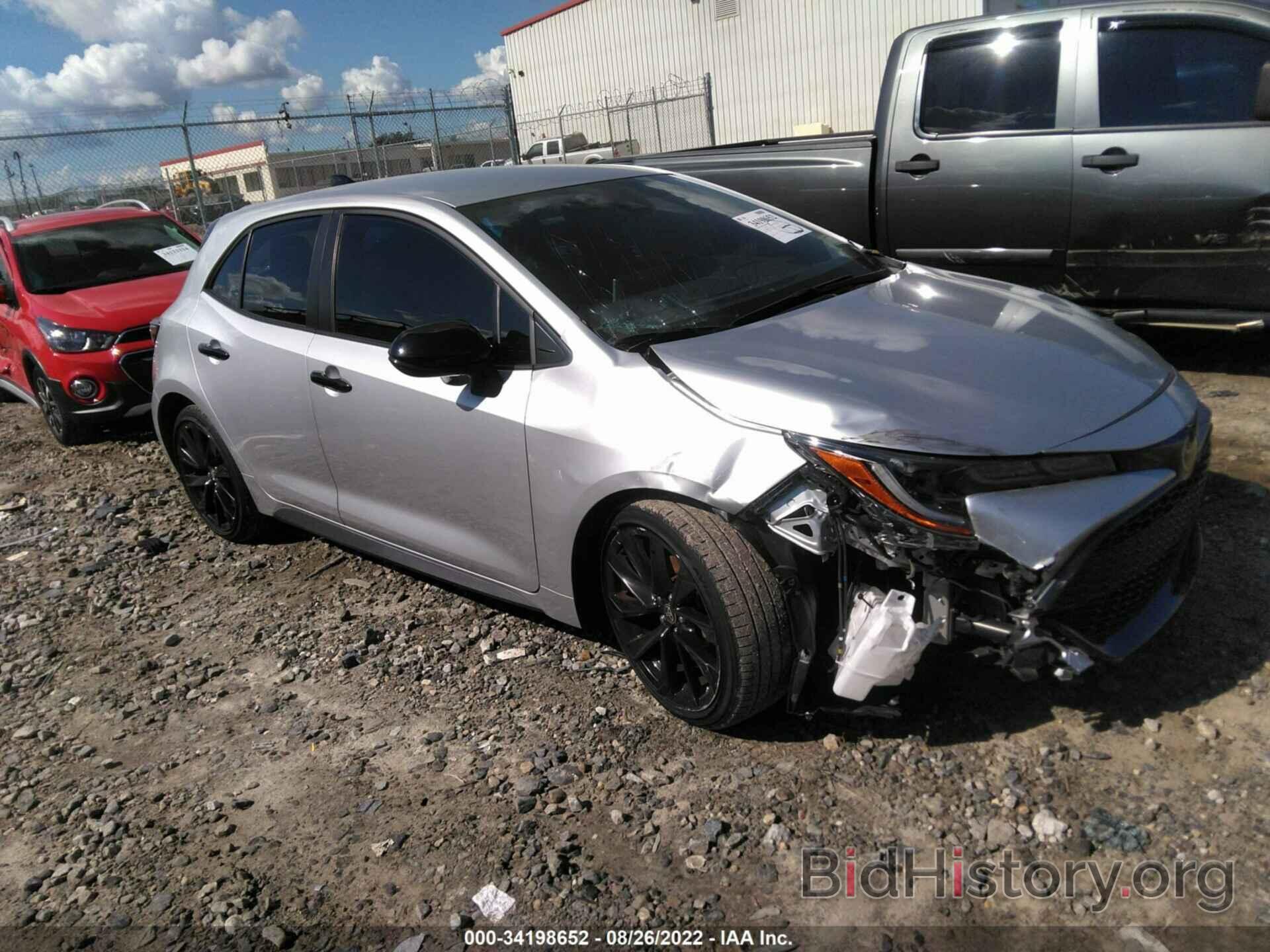 Photo JTND4MBE3M3131588 - TOYOTA COROLLA HATCHBACK 2021