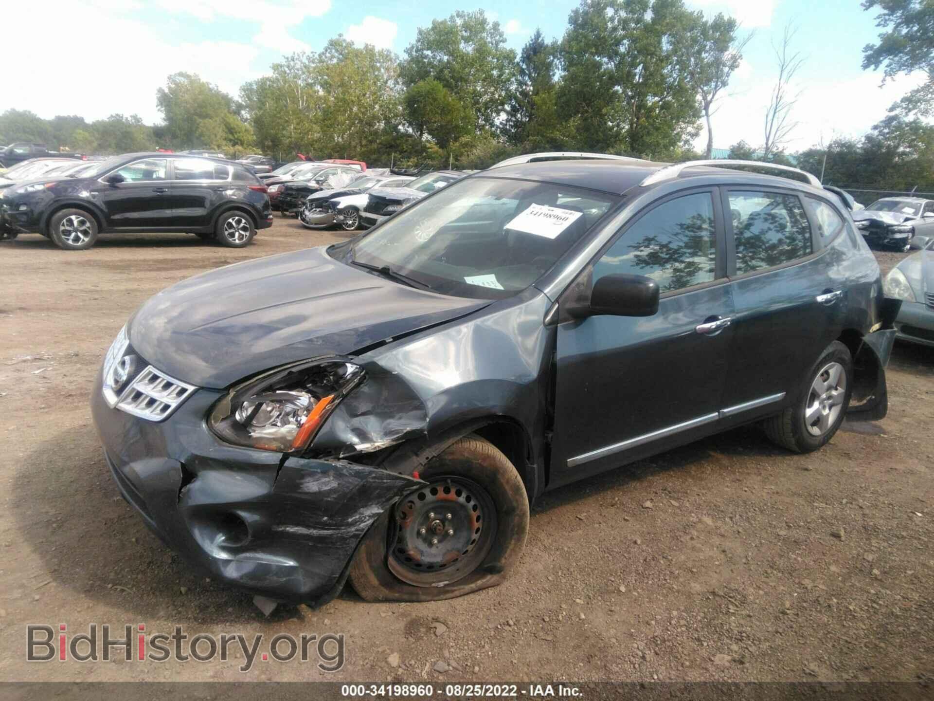 2014 NISSAN ROGUE SELECT - VIN: JN8AS5MT6EW604449 - Фото 2