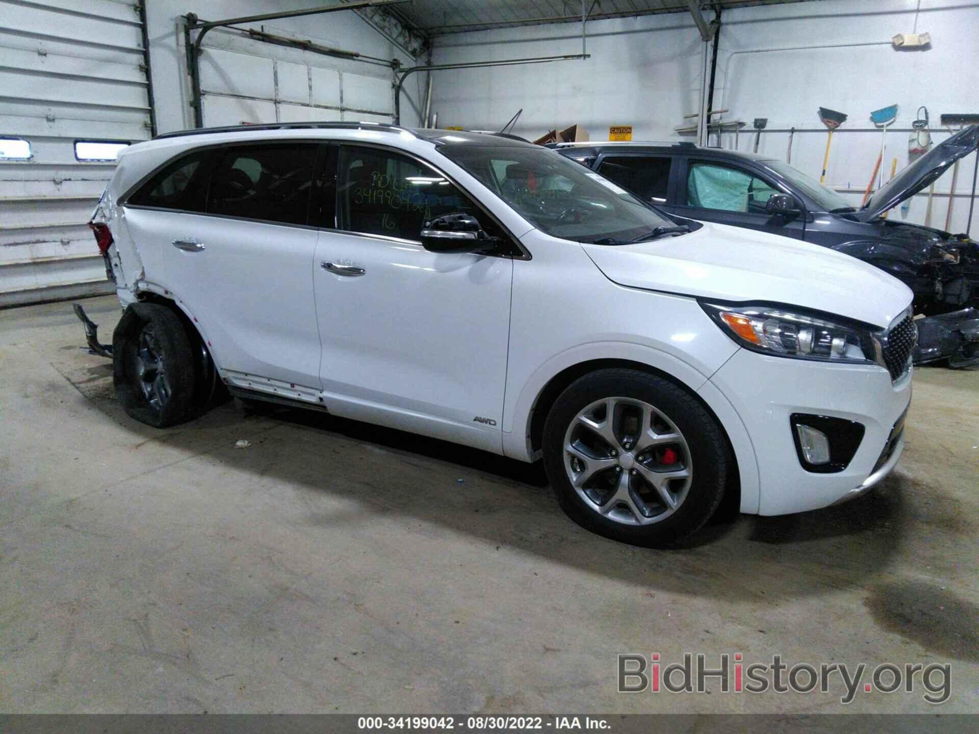 Photo 5XYPKDA5XGG006239 - KIA SORENTO 2016