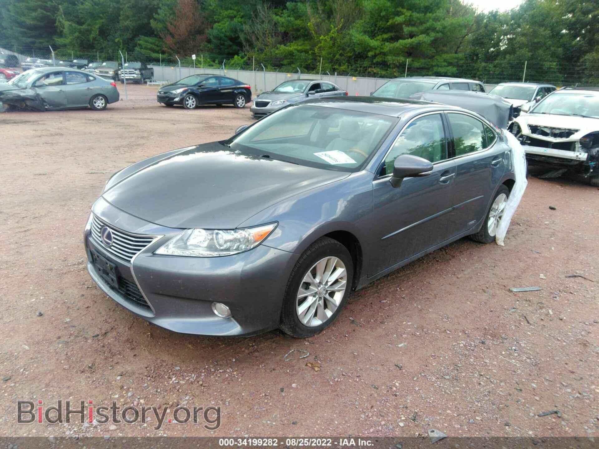 2013 LEXUS ES 300H - VIN: JTHBW1GG8D2014351 - Фото 2
