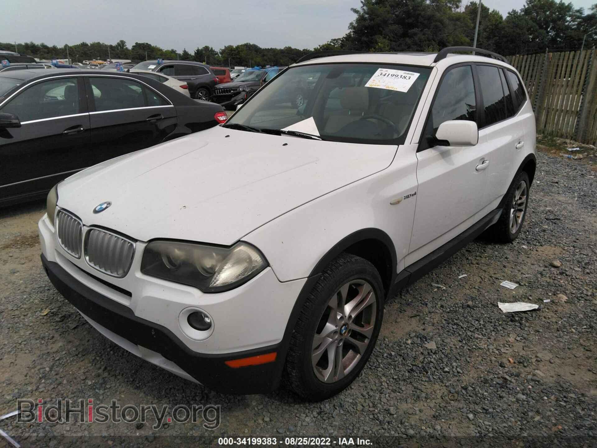 2007 BMW X3 - VIN: WBXPC93497WF22728 - Фото 2