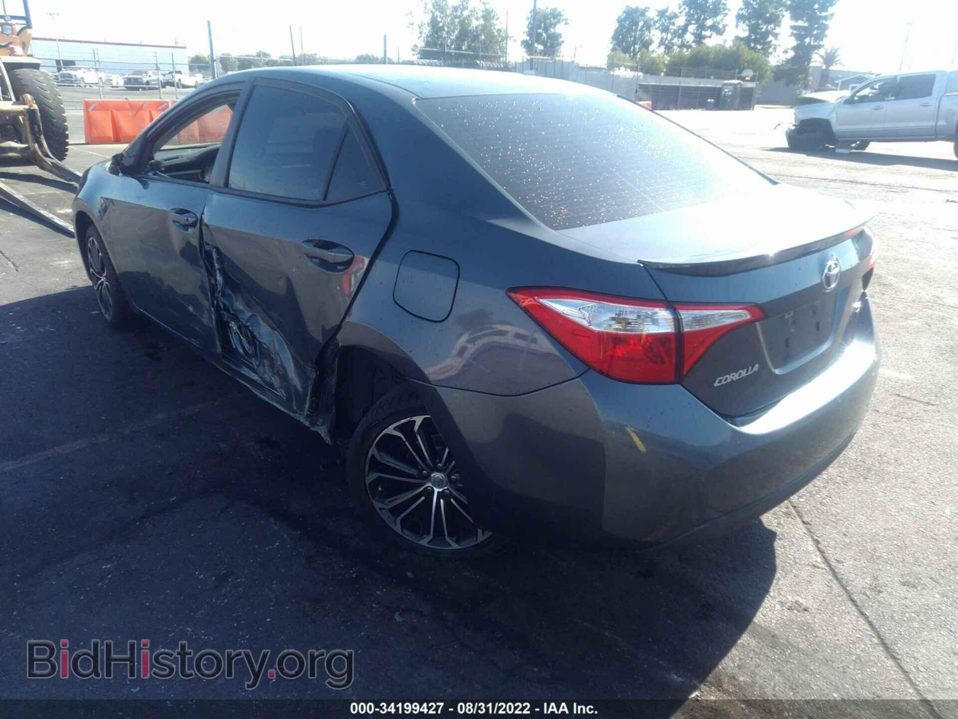 2015 TOYOTA COROLLA - VIN: 5YFBURHE3FP229482 - Фото 3