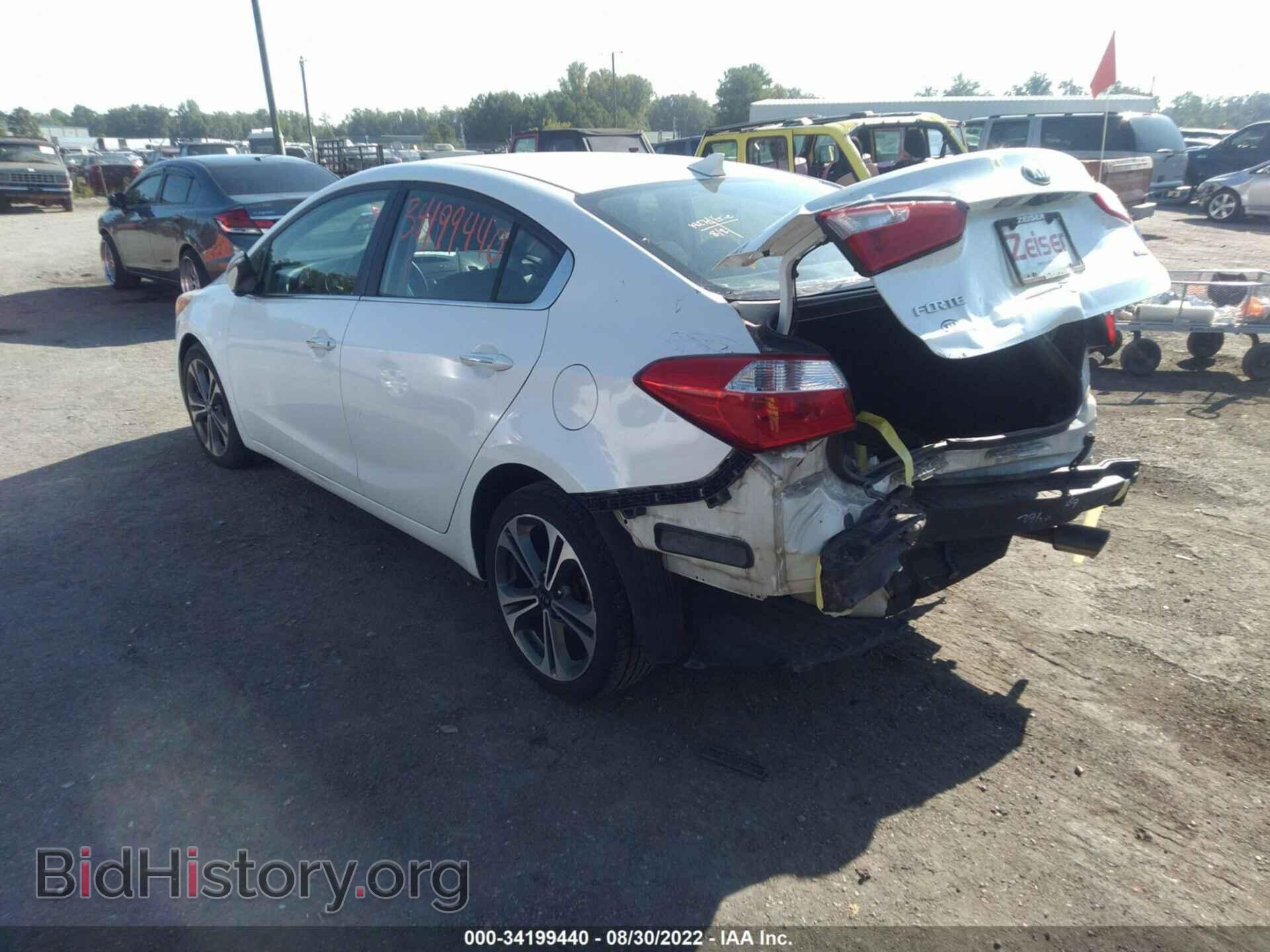 2014 KIA FORTE - VIN: KNAFX4A88E5090989 - Фото 3