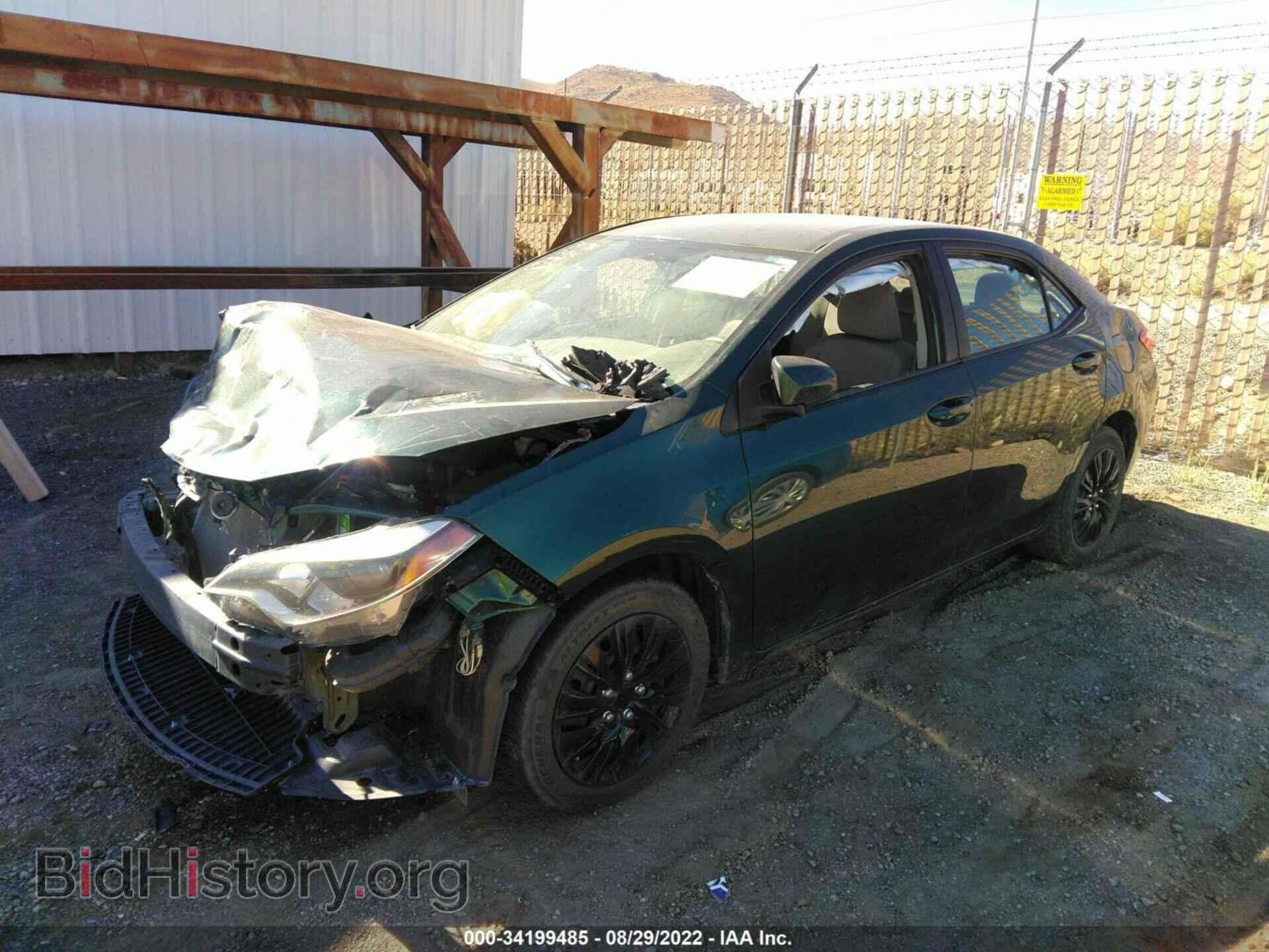 2014 TOYOTA COROLLA - VIN: 5YFBURHE6EP054580 - Photo 2