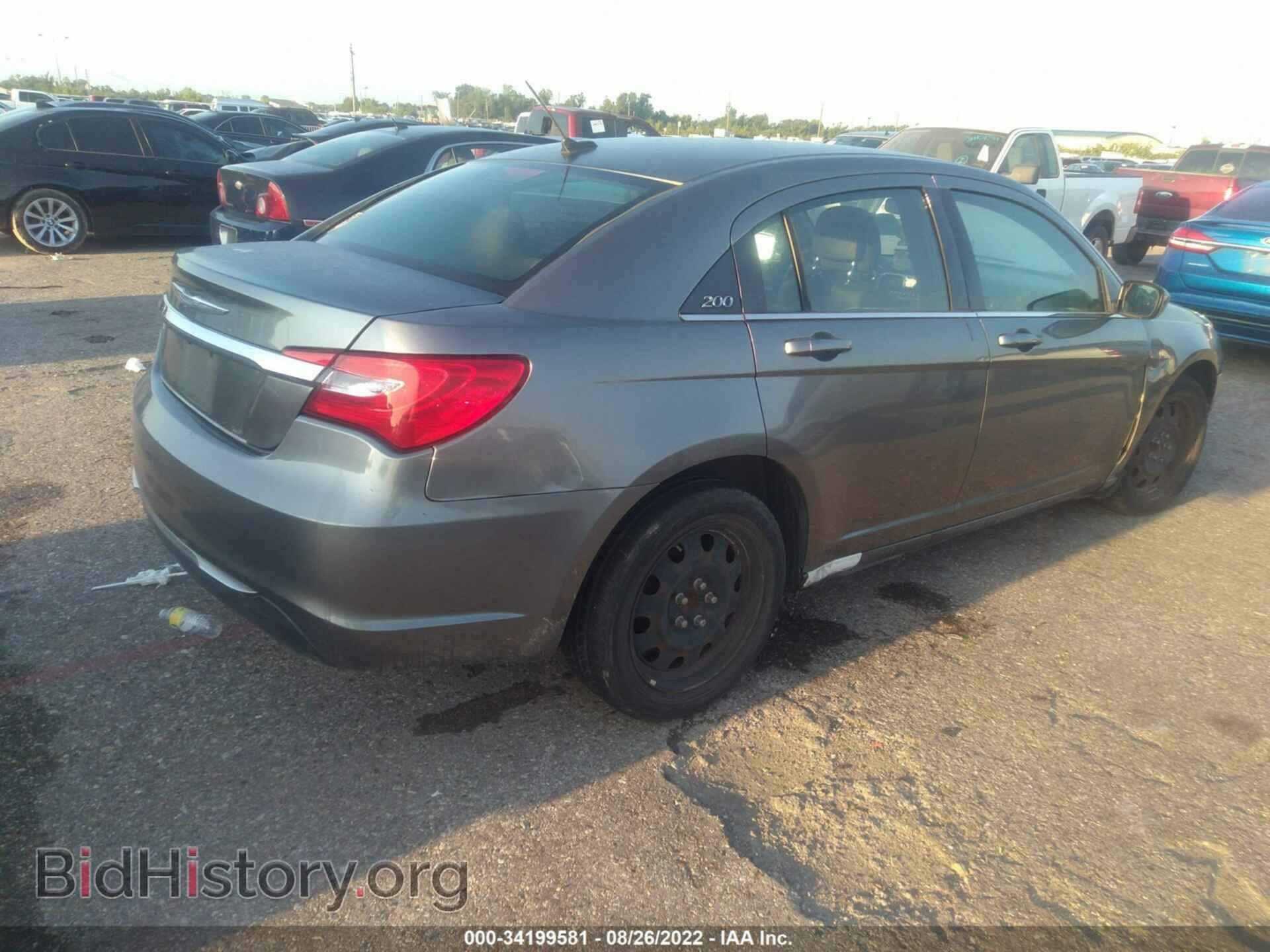 2012 CHRYSLER 200 - VIN: 1C3CCBAB1CN170802 - Фото 4