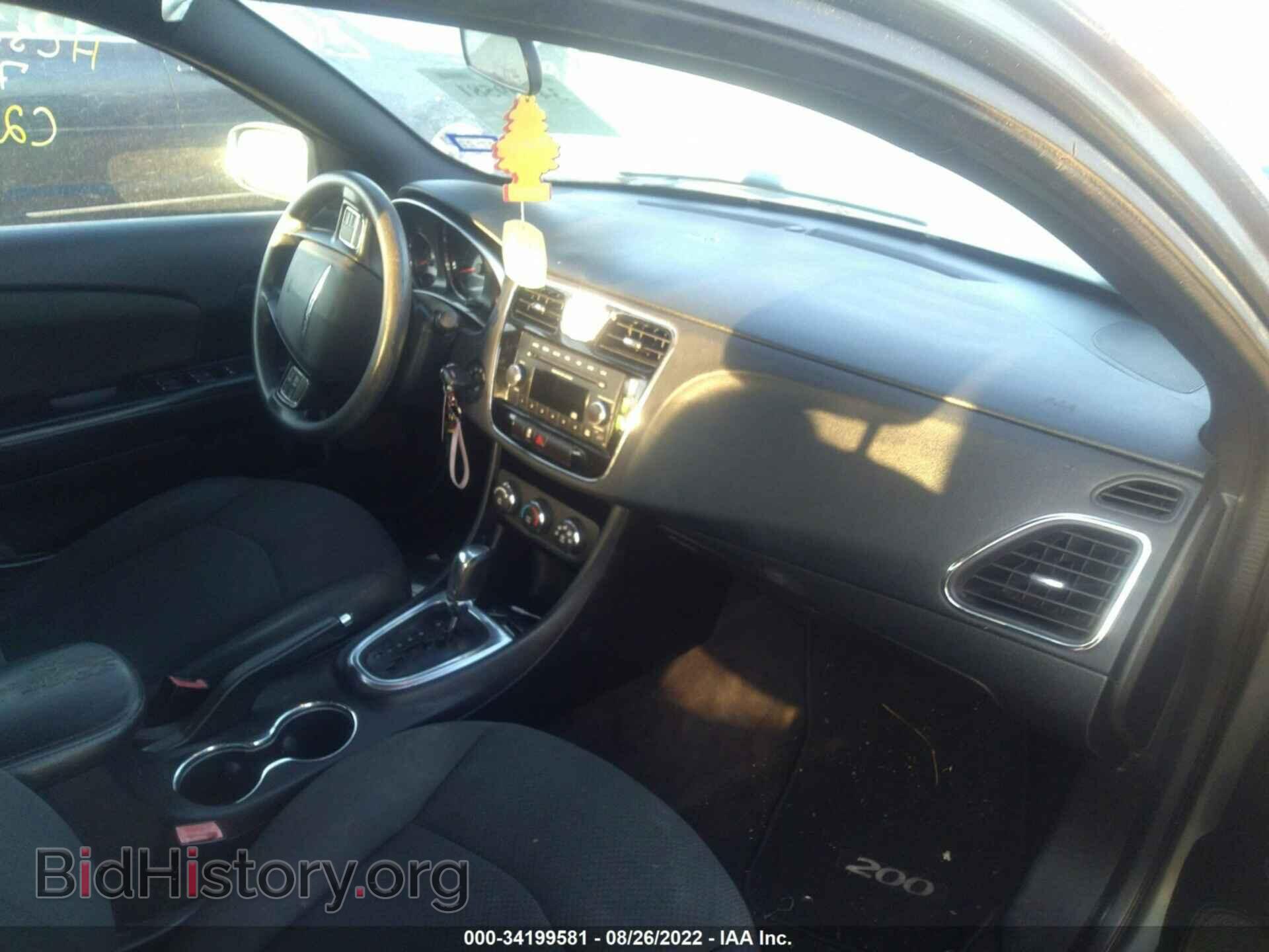 2012 CHRYSLER 200 - VIN: 1C3CCBAB1CN170802 - Фото 5