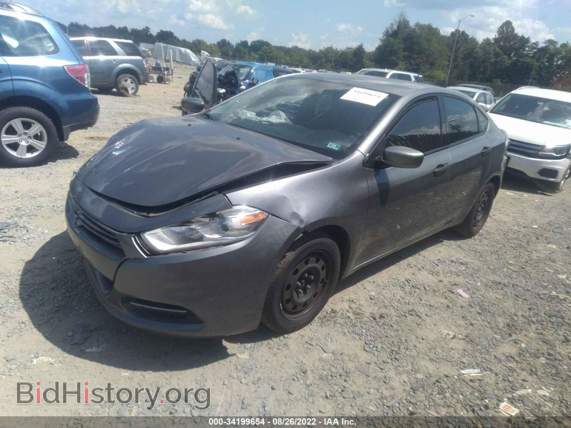 2013 DODGE DART - VIN: 1C3CDFAA9DD200387 - Фото 2