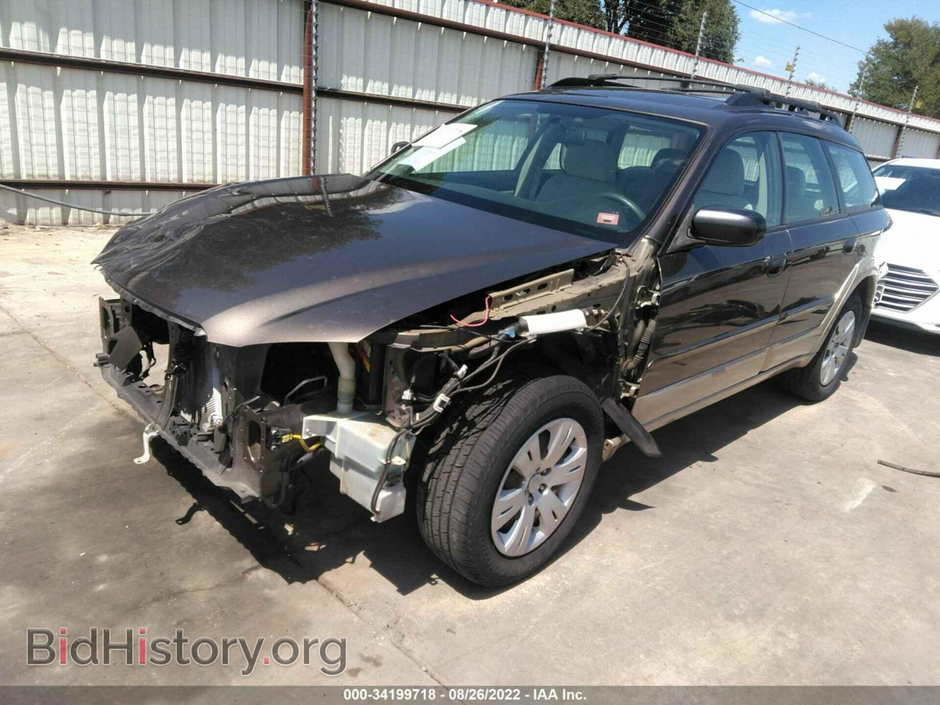 2008 SUBARU OUTBACK - VIN: 4S4BP60C387353672 - Фото 2