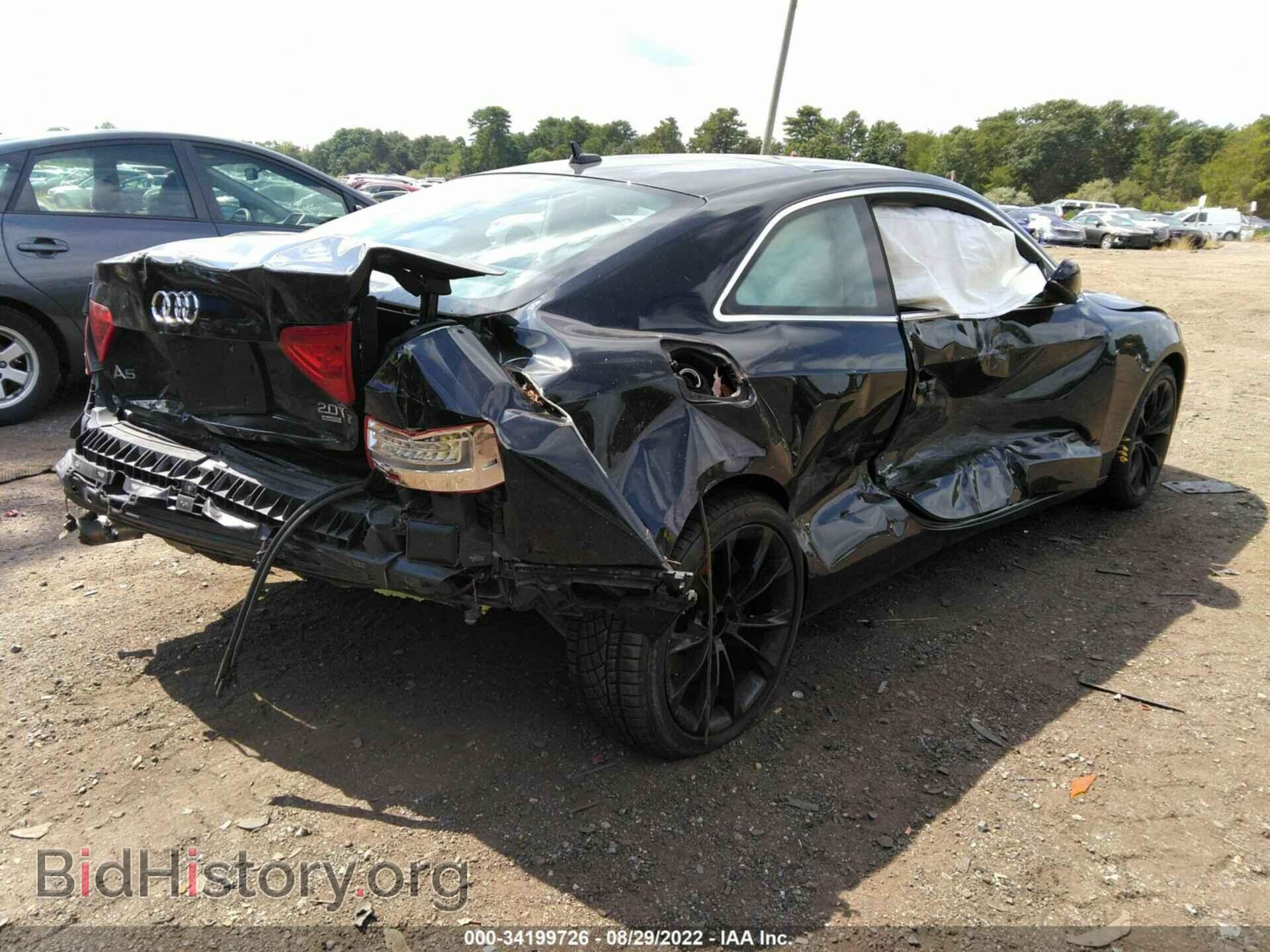 2013 AUDI A5 - VIN: WAUVFAFR5DA021066 - Фото 4