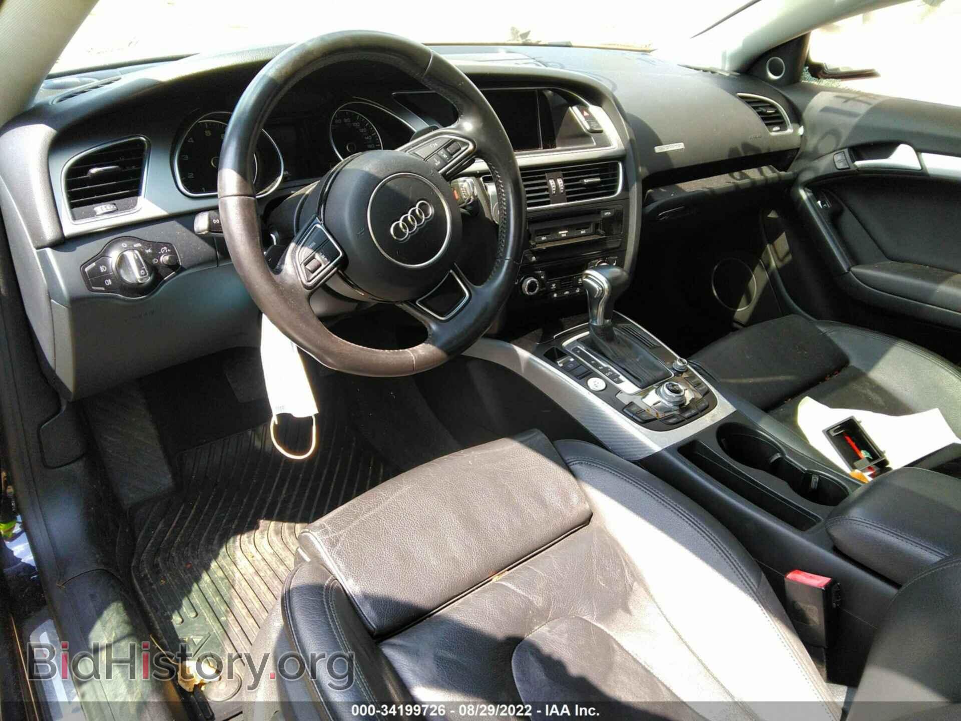 2013 AUDI A5 - VIN: WAUVFAFR5DA021066 - Фото 5