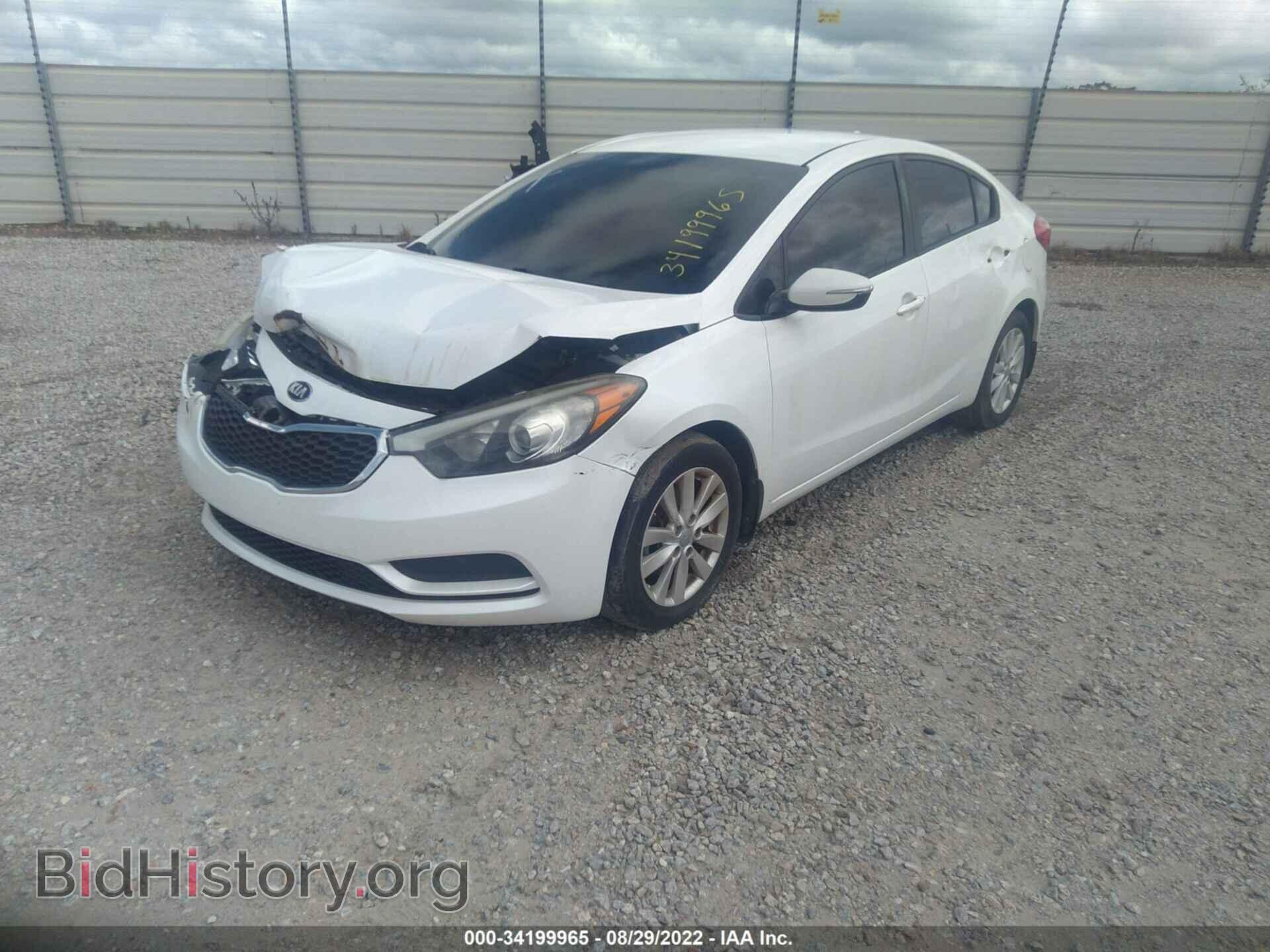2014 KIA FORTE - VIN: KNAFX4A69E5159638 - Фото 2