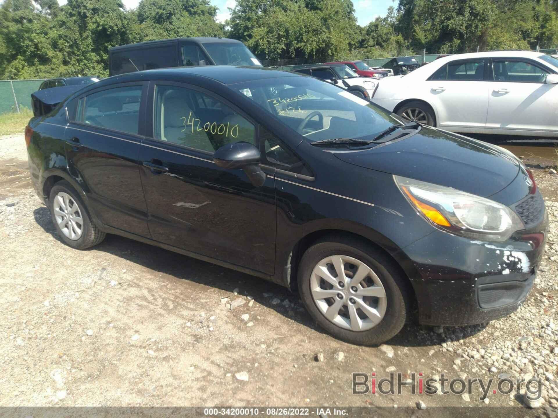 Photo KNADM4A31D6292778 - KIA RIO 2013