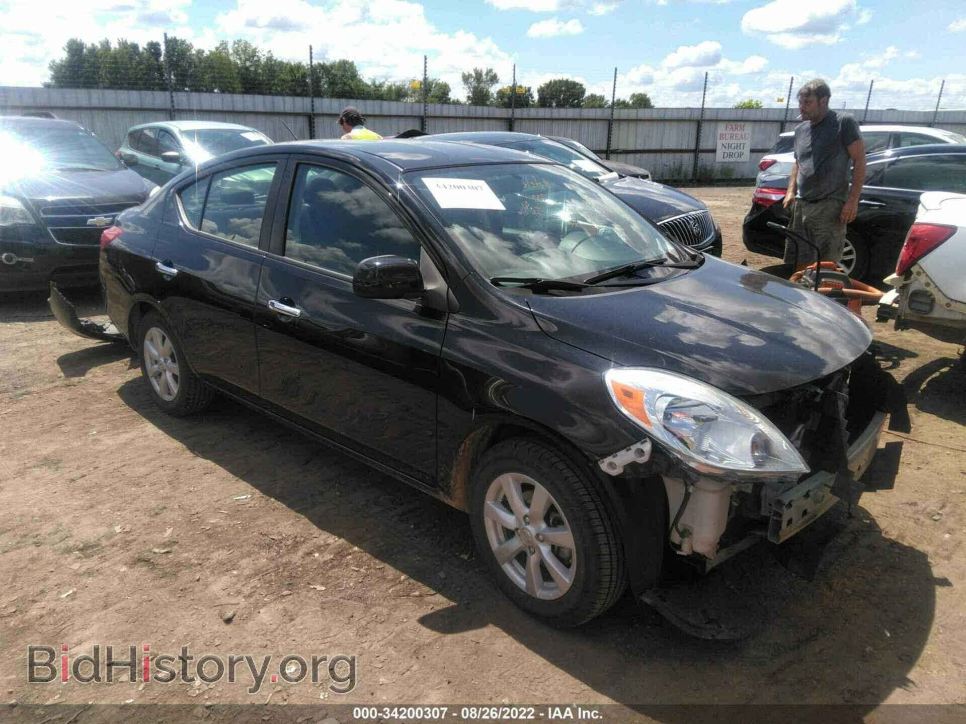 Фотография 3N1CN7AP0CL819653 - NISSAN VERSA 2012