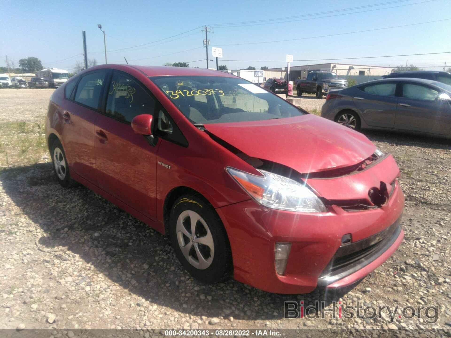 Photo JTDKN3DU7E1764020 - TOYOTA PRIUS 2014