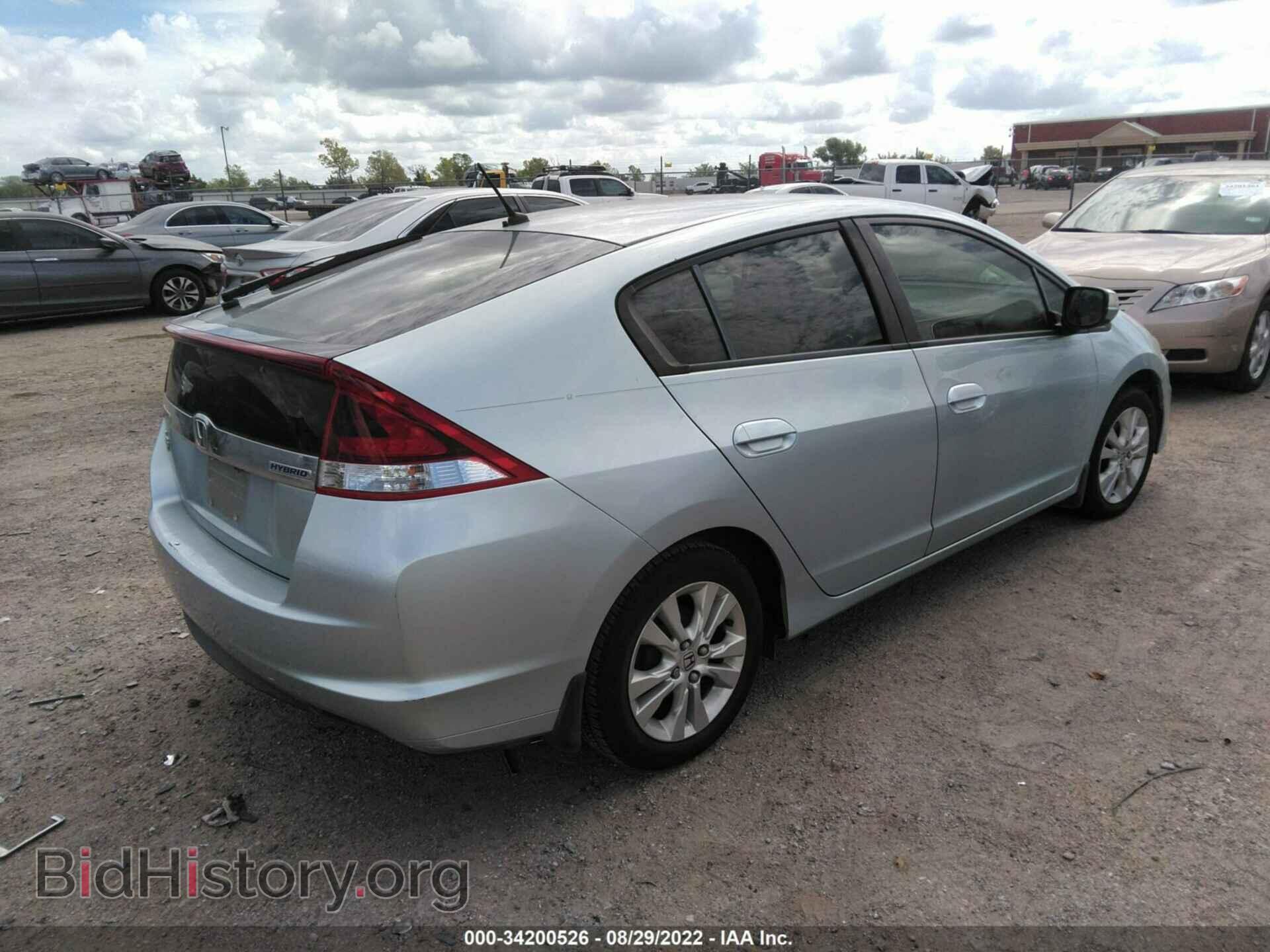 2012 HONDA INSIGHT - VIN: JHMZE2H77CS005502 - Фото 4