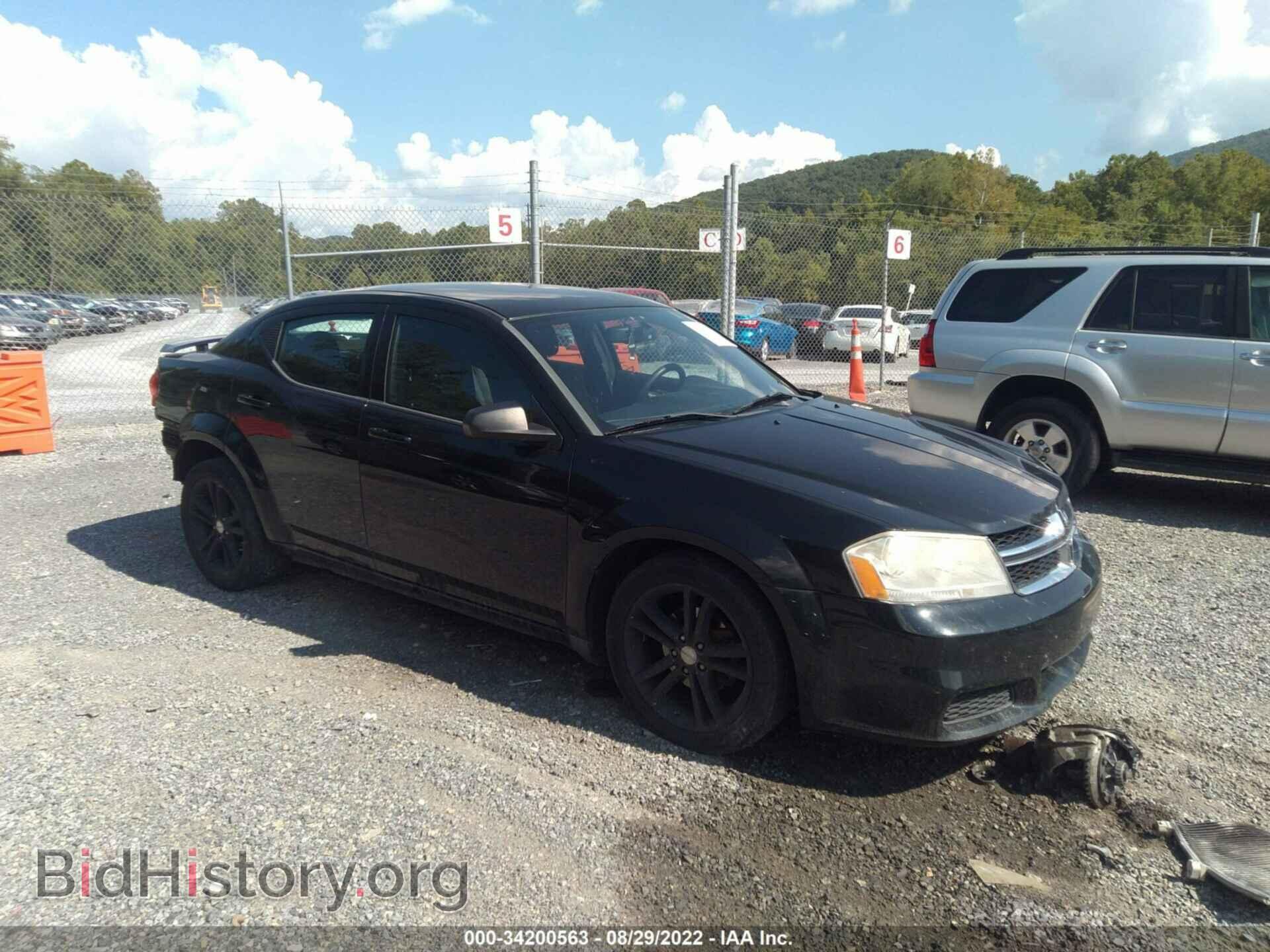 Photo 1C3CDZAG4CN287291 - DODGE AVENGER 2012