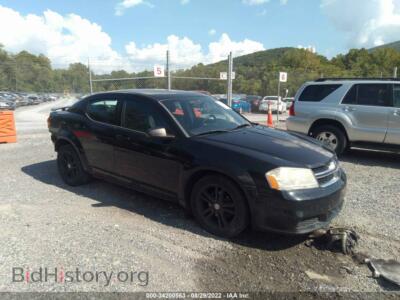 2012 Dodge AVENGER SE V6, black — VIN 1C3CDZAG4CN287291, IAAI
