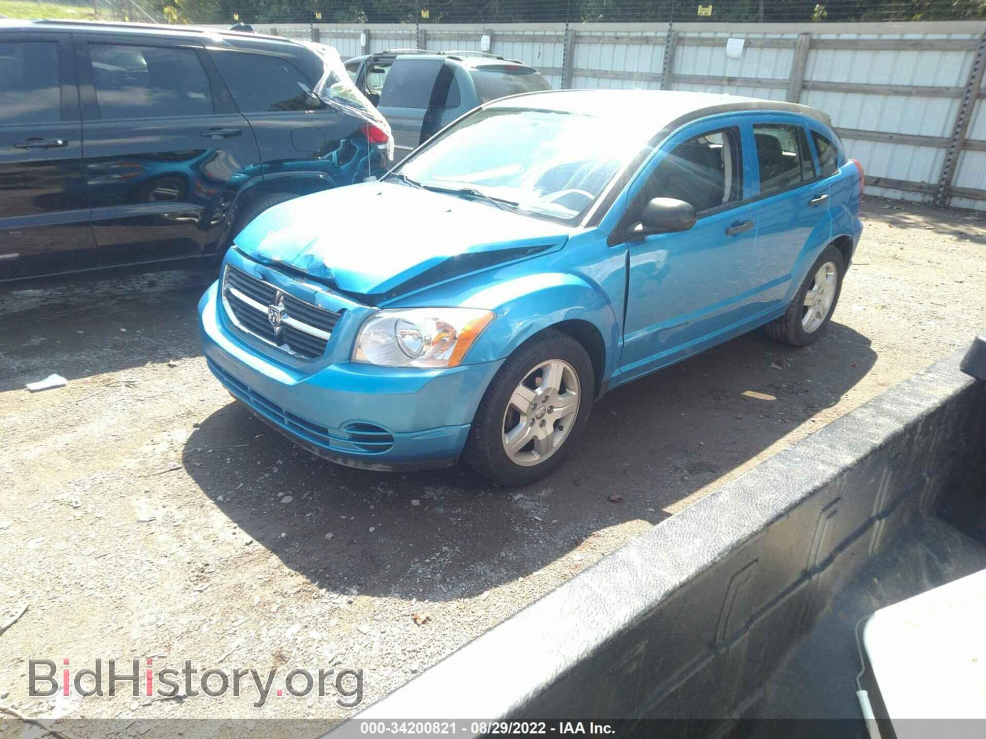 2008 DODGE CALIBER - VIN: 1B3HB48B38D604528 - Фото 2