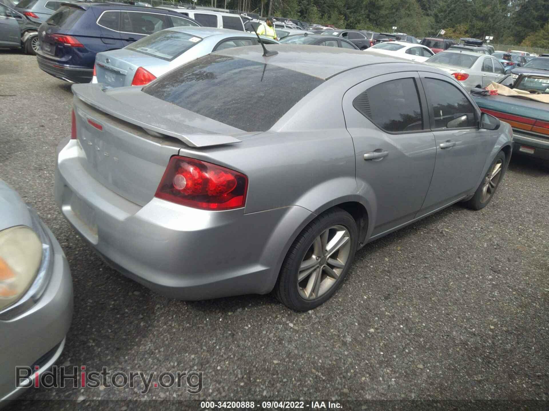 2013 DODGE AVENGER - VIN: 1C3CDZAG1DN521727 - Фото 4