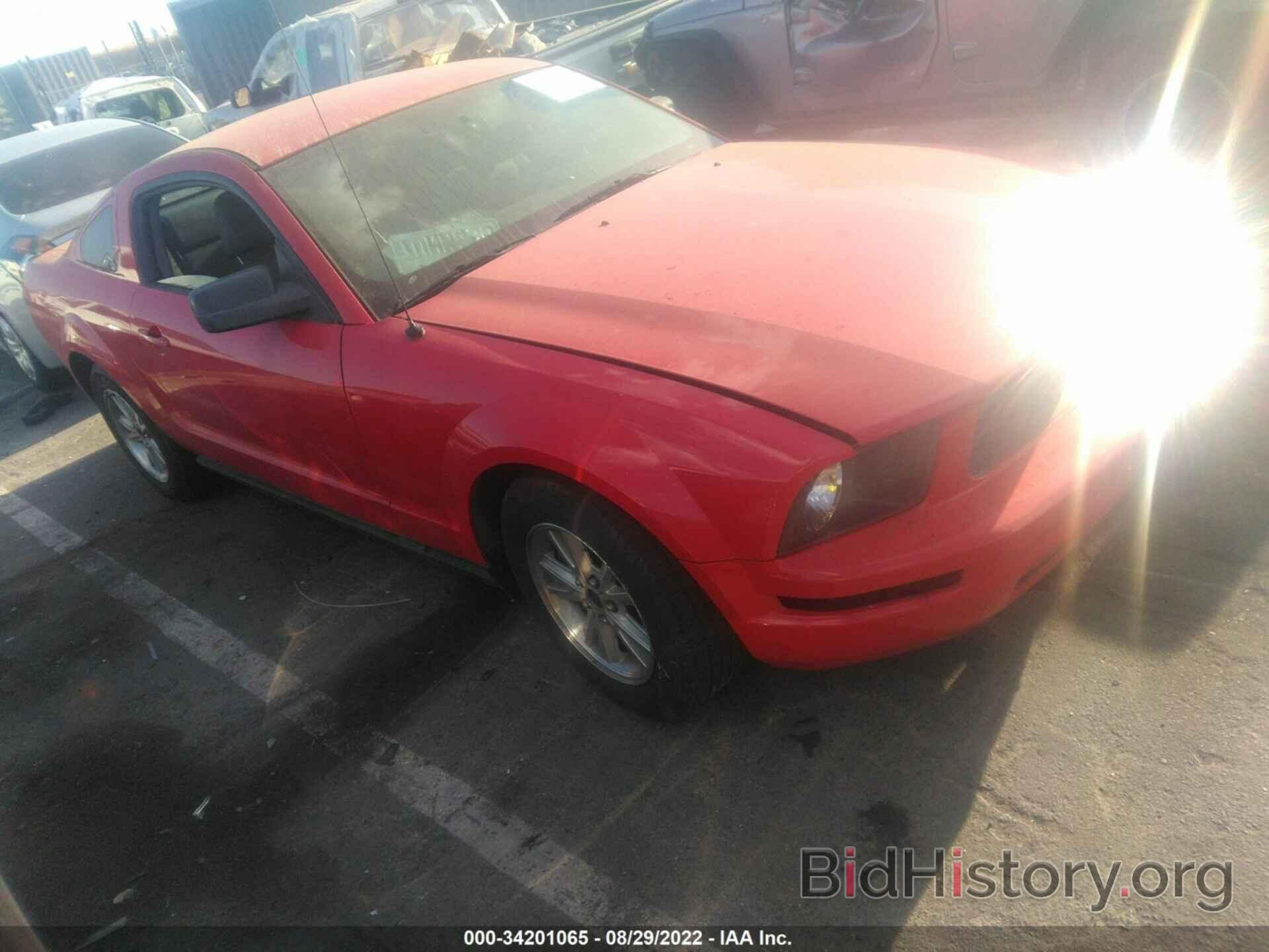 Photo 1ZVFT80N765135416 - FORD MUSTANG 2006