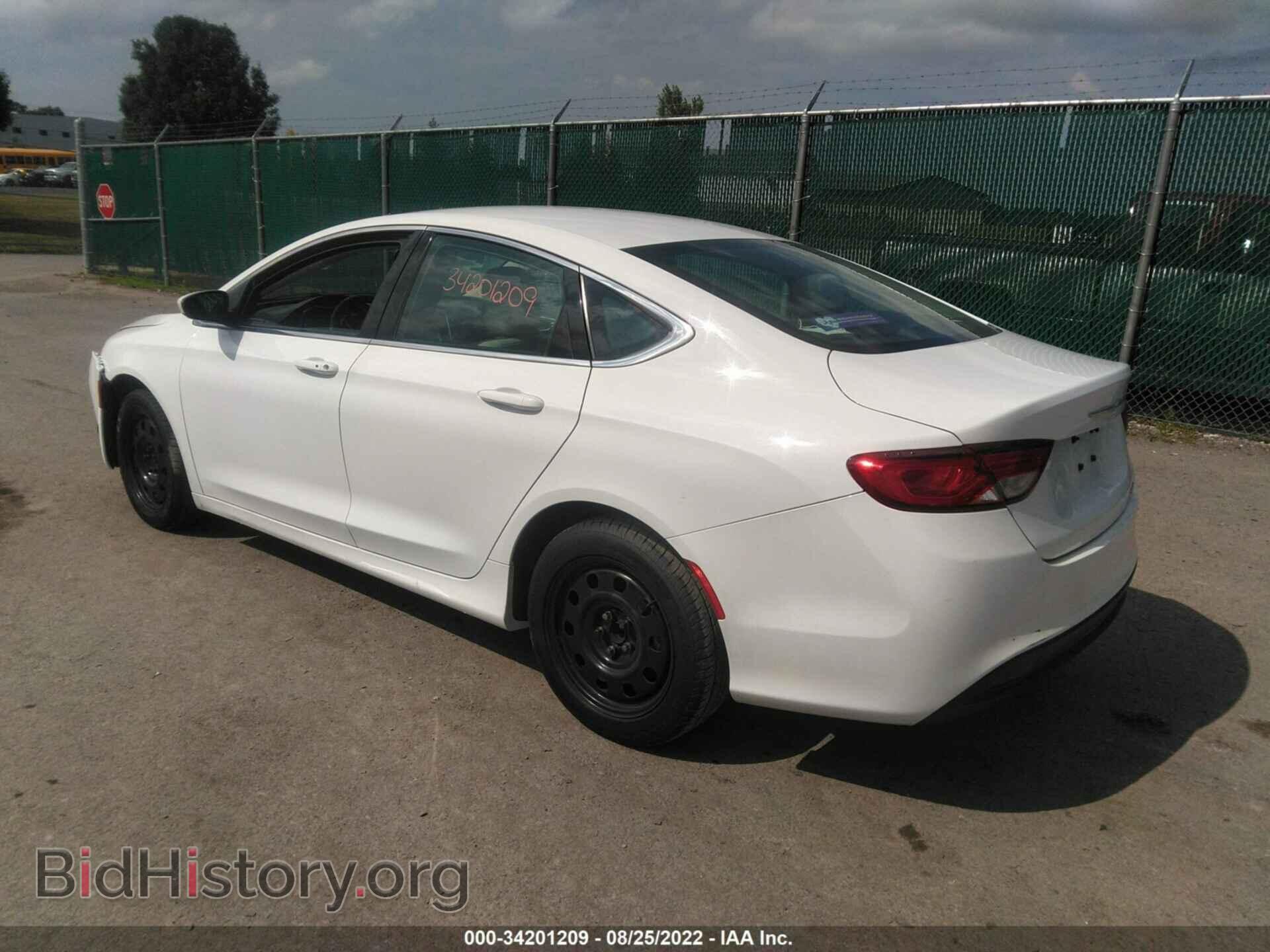 2015 CHRYSLER 200 - VIN: 1C3CCCFB1FN616000 - Фото 3