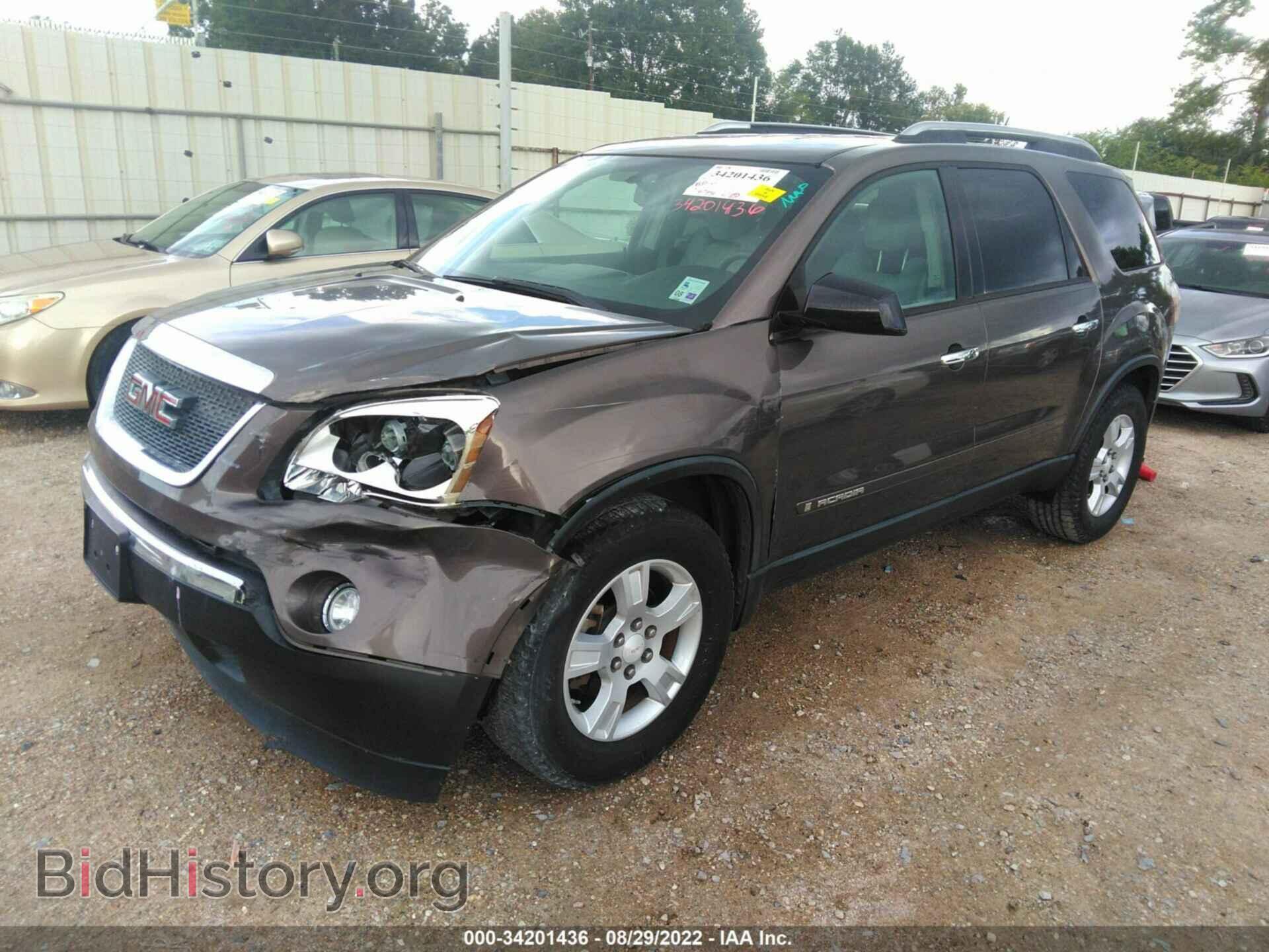 2007 GMC ACADIA - VIN: 1GKER13737J162627 - Фото 2