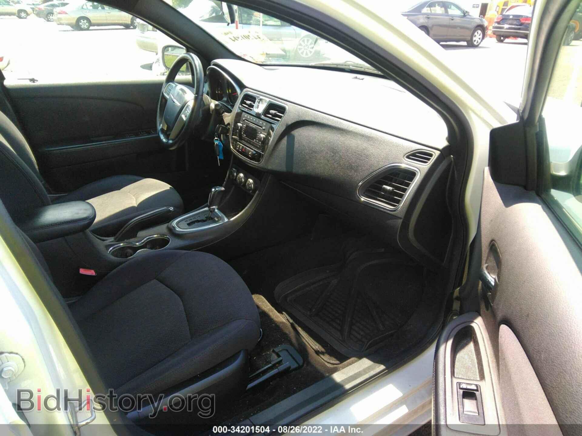 2012 CHRYSLER 200 - VIN: 1C3CCBBB6CN262924 - Фото 5